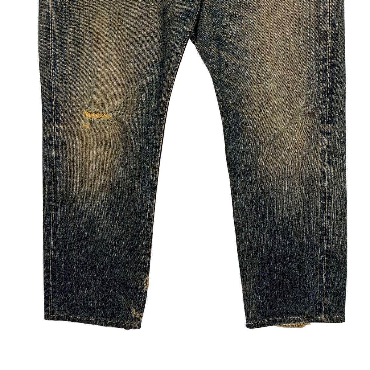Edwin Vintage Edwin Distressed Selvedge Denim Jeans Size US 28 / EU 44 - 4 Thumbnail