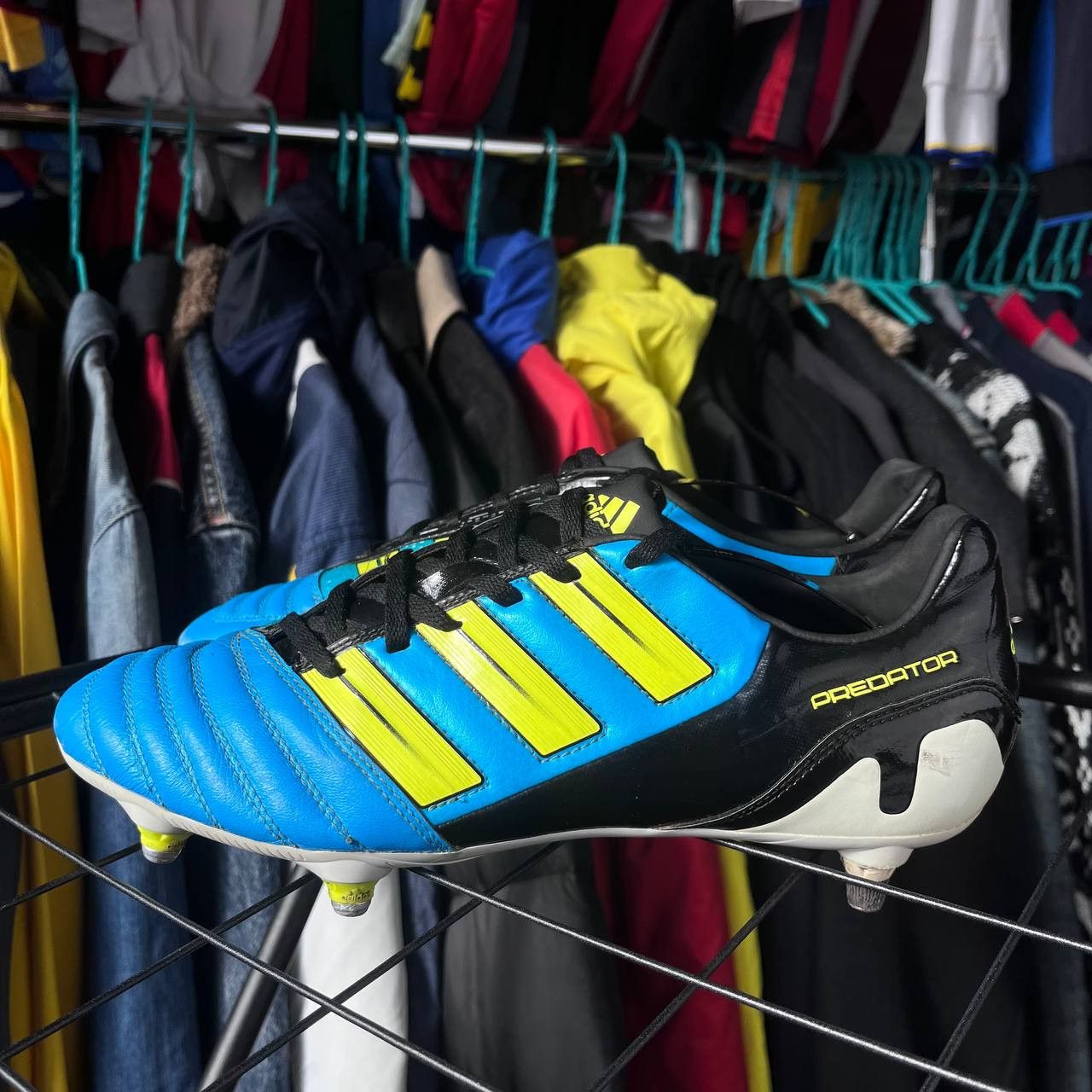 Adidas Adidas Predator Absolado SG 2011 Football Soccer Cleats Size US 9.5 / EU 42-43 - 3 Thumbnail