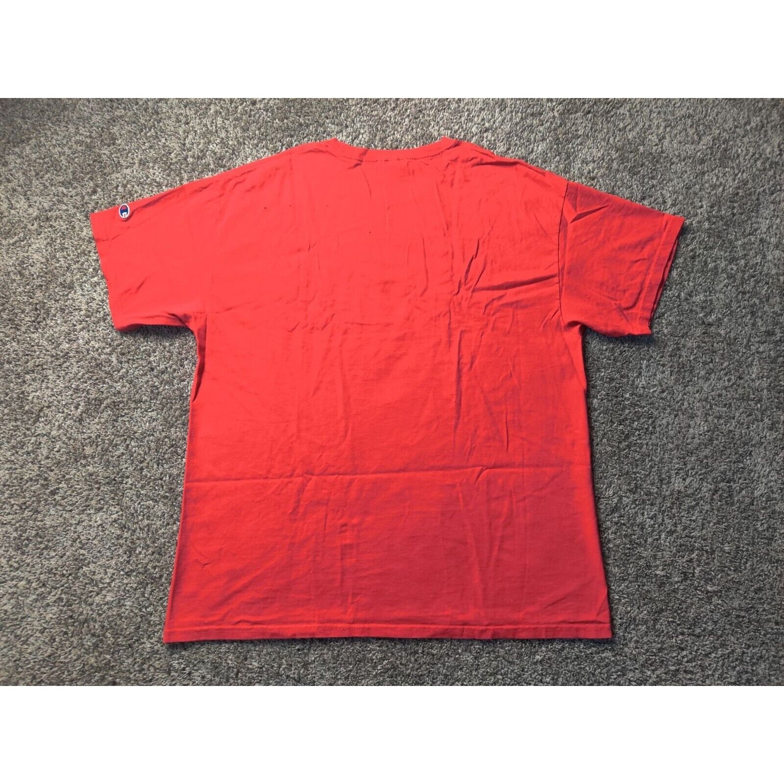 Champion Champion Shirt Adult Mens XL Red White Spell Out Logo Size US XL / EU 56 / 4 - 9 Thumbnail