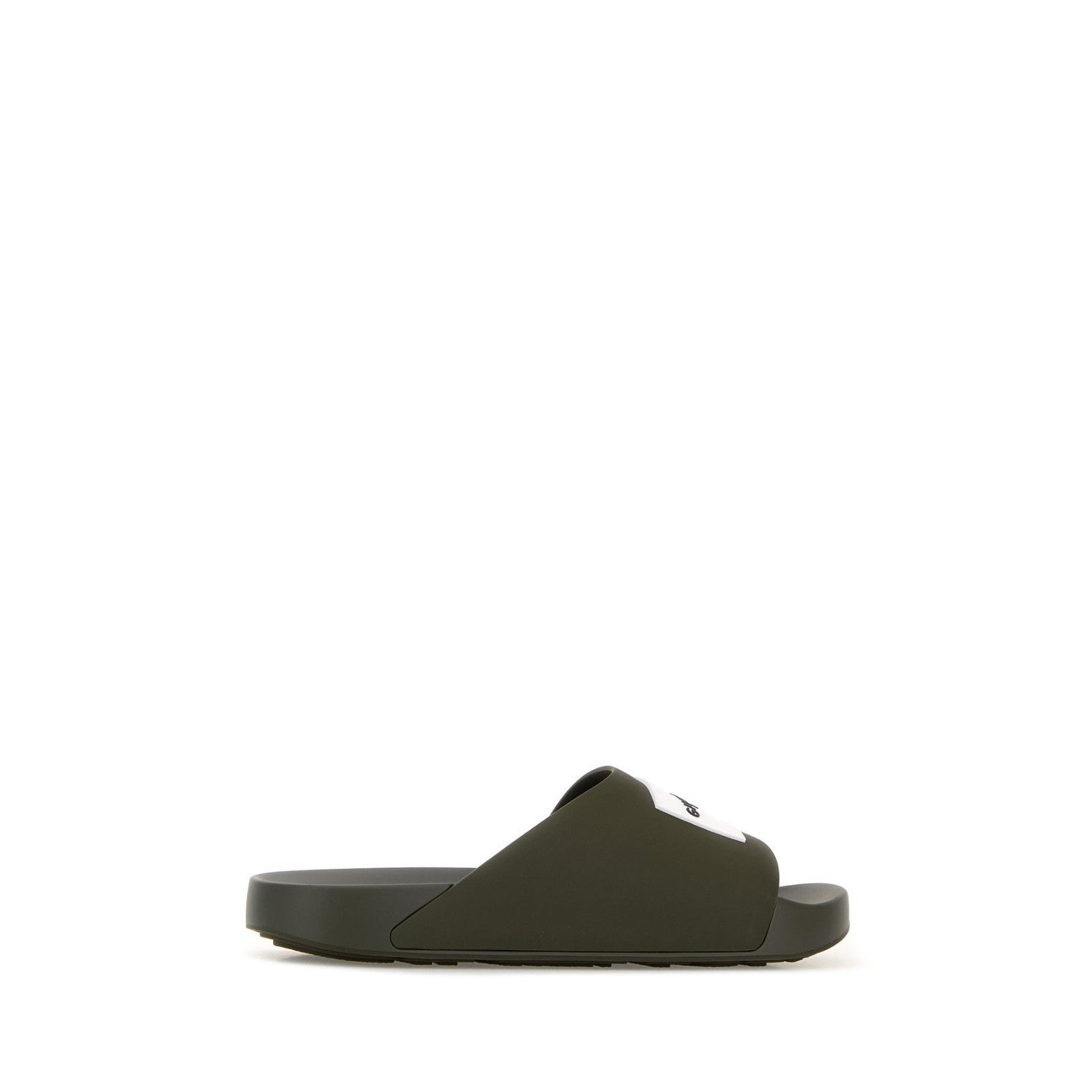 Givenchy GIVENCHY Green Rubber Slides New (Men's size:12;) Size US 12 / EU 45 - 3 Thumbnail