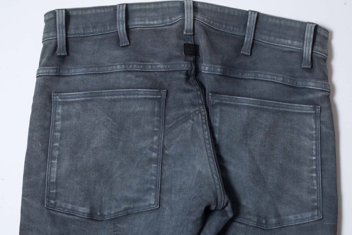 G-Star G-STAR RAW Mens 5620 3D Super Slim W34 L34 Gray Biker Denim Size US 34 / EU 50 - 8 Thumbnail