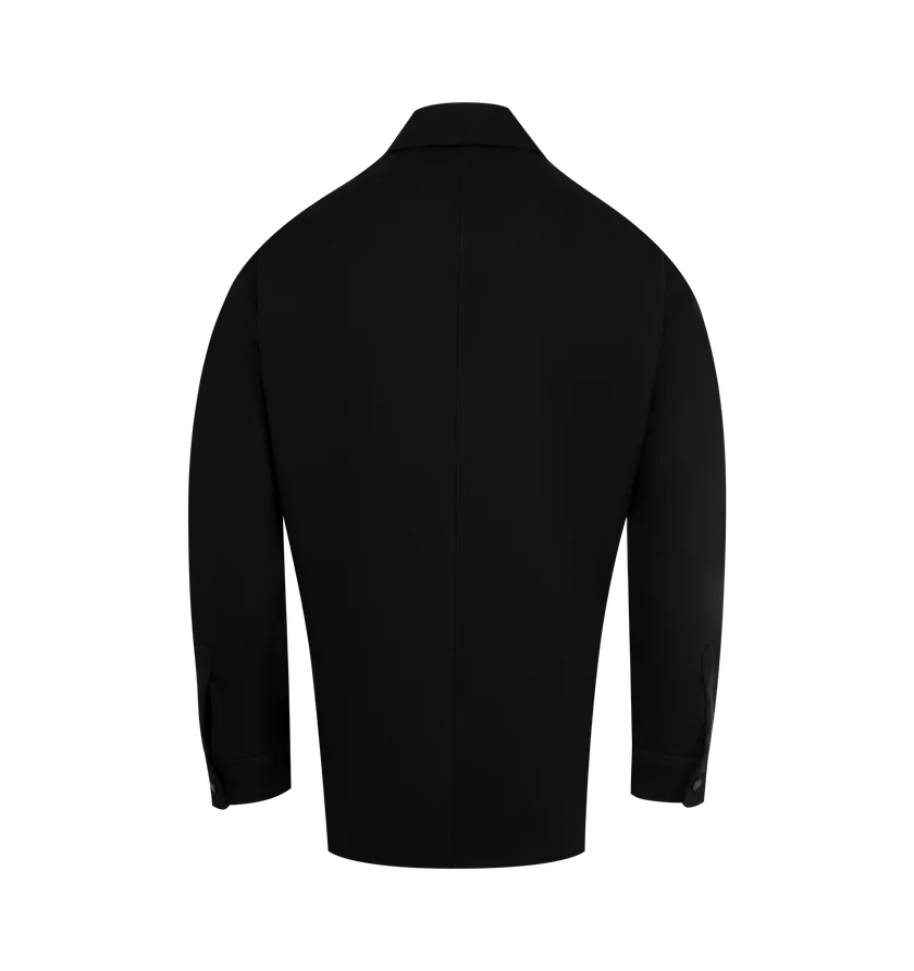 Givenchy o1h1sh11225 Couture Seam Casual Shirt in Black Size US L / EU 52-54 / 3 - 2 Thumbnail