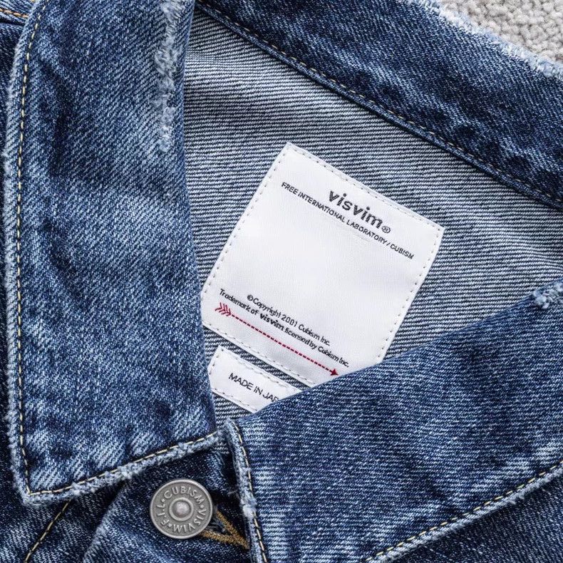 Visvim VisvimSS 101 JKT DMGD-1010 ink-splash denim jacket 2504-Nex Size US XL / EU 56 / 4 - 3 Thumbnail