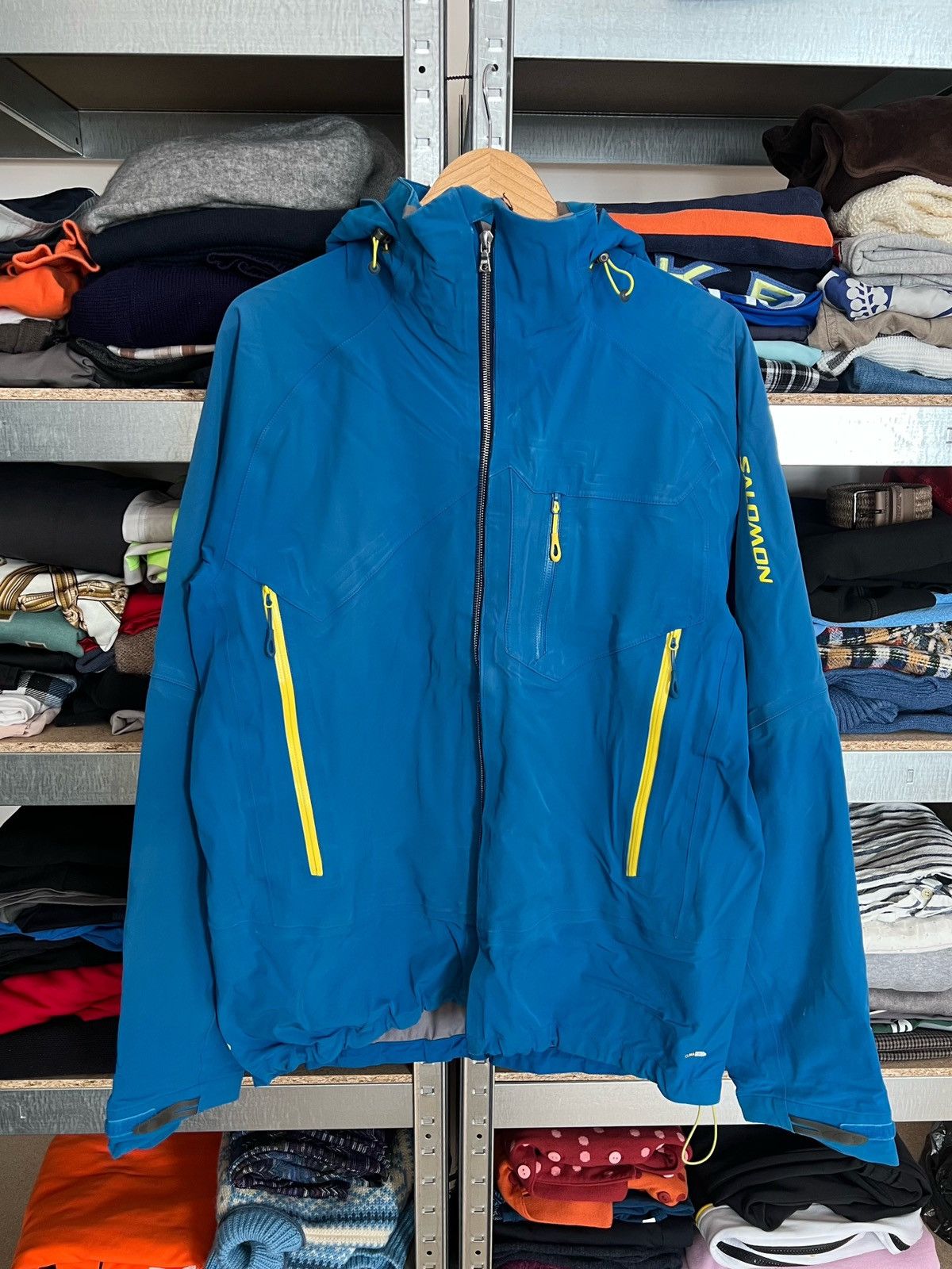 Salomon × Vintage Salomon Clima Pro Ski Coat Jacket Waterproof Insulated XL Size US XL / EU 56 / 4 - 1 Thumbnail