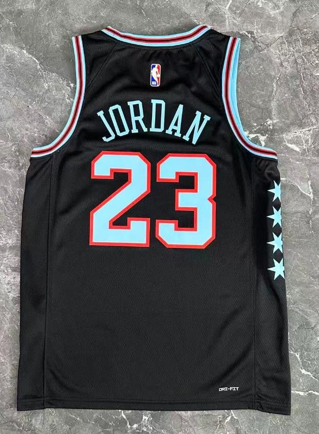 NBA Bulls 23 Michael Jordan Jersey 2026 Size US M / EU 48-50 / 2 - 2 Thumbnail