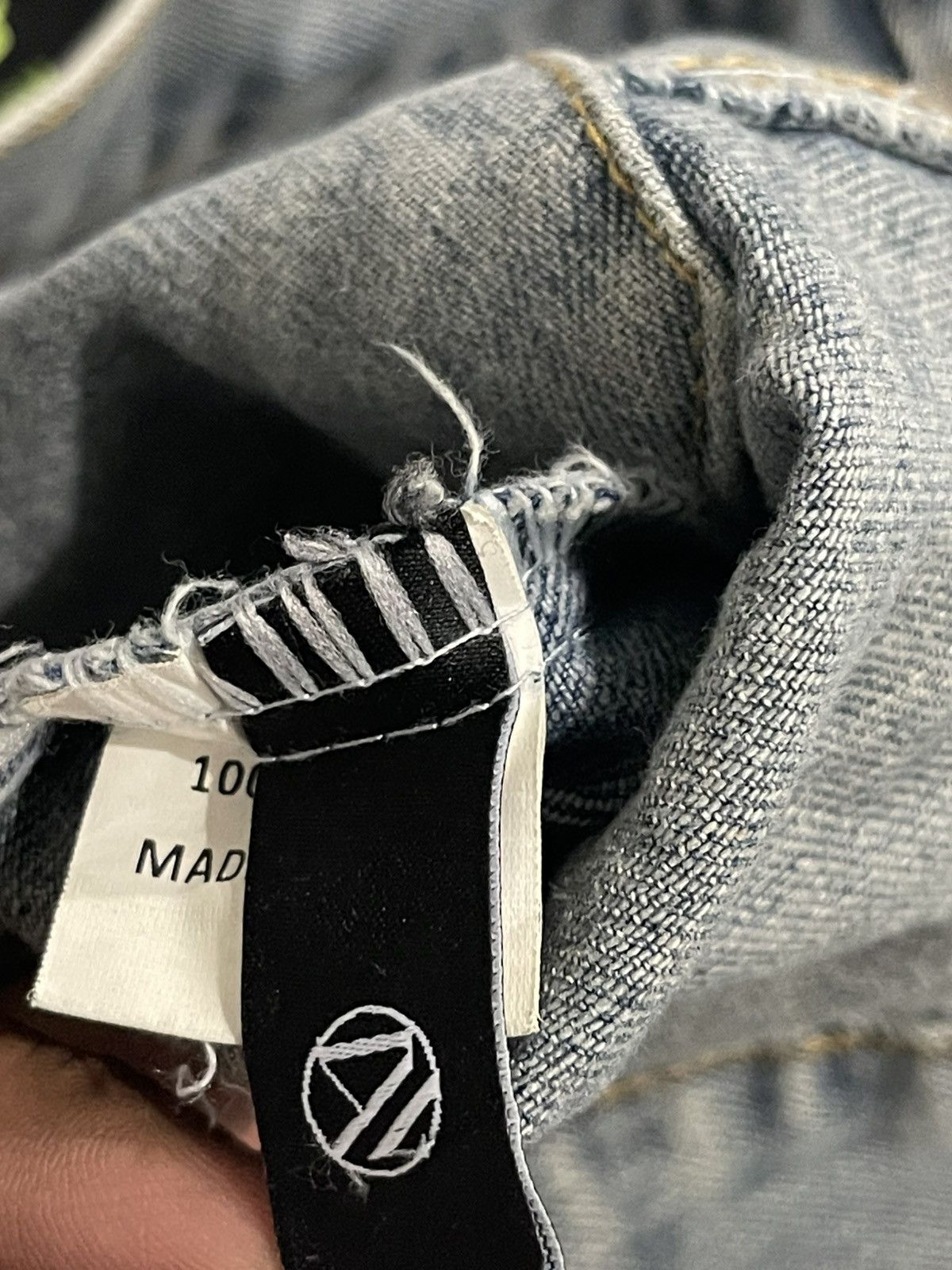 Japanese Brand MMF MOD WAVE MOVEMENT DENIM VEST Size XXL / US 16-18 / IT 52-54 - 16 Thumbnail