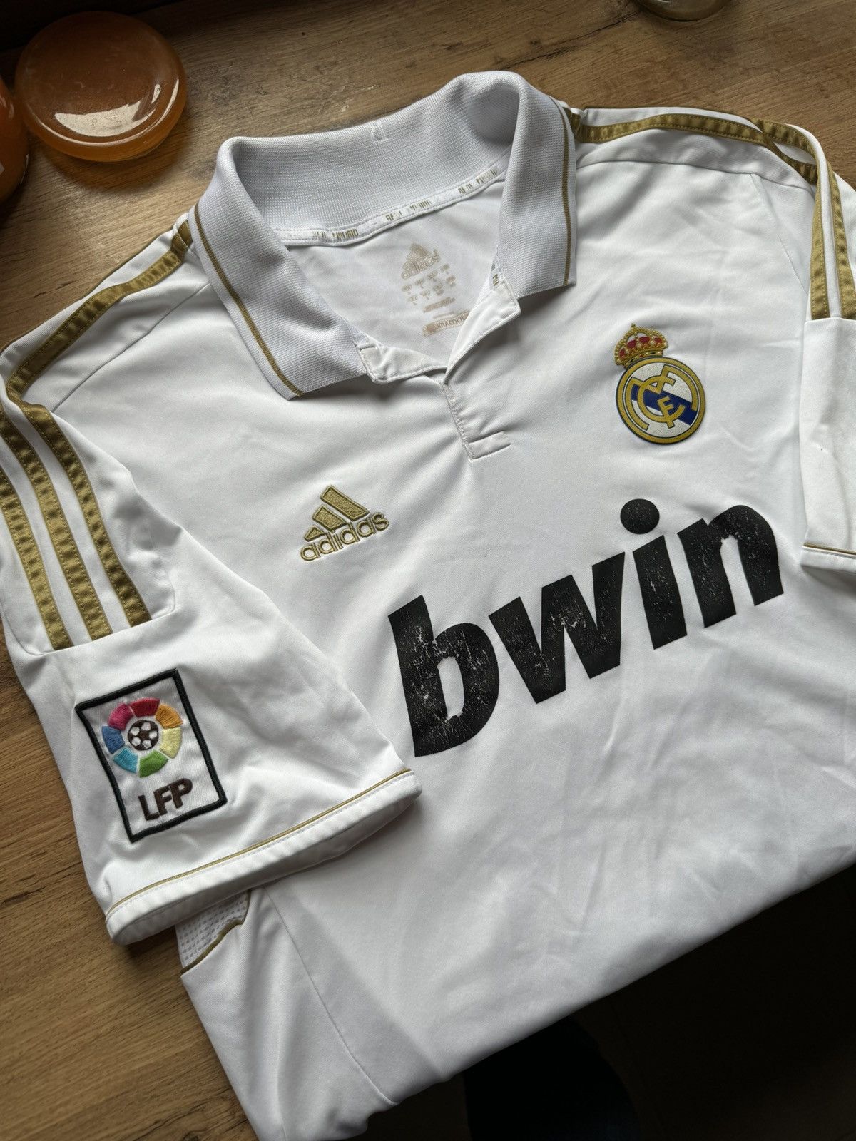 Adidas 2011 Adidas Real Madrid #13 Pedro soccer jersey kit Size US L / EU 52-54 / 3 - 4 Thumbnail