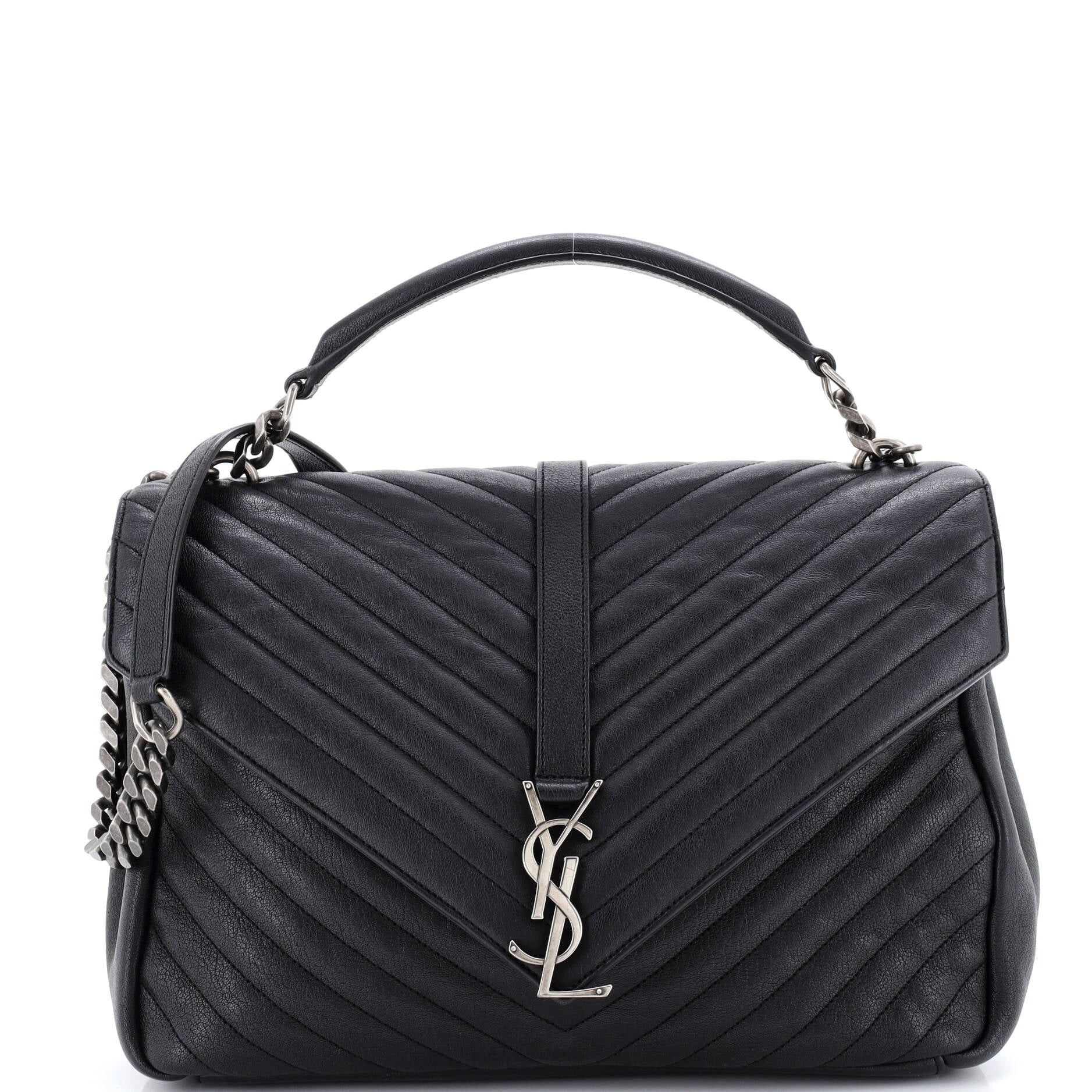 Saint Laurent Paris Classic Monogram College Bag Size ONE SIZE - 1 Thumbnail