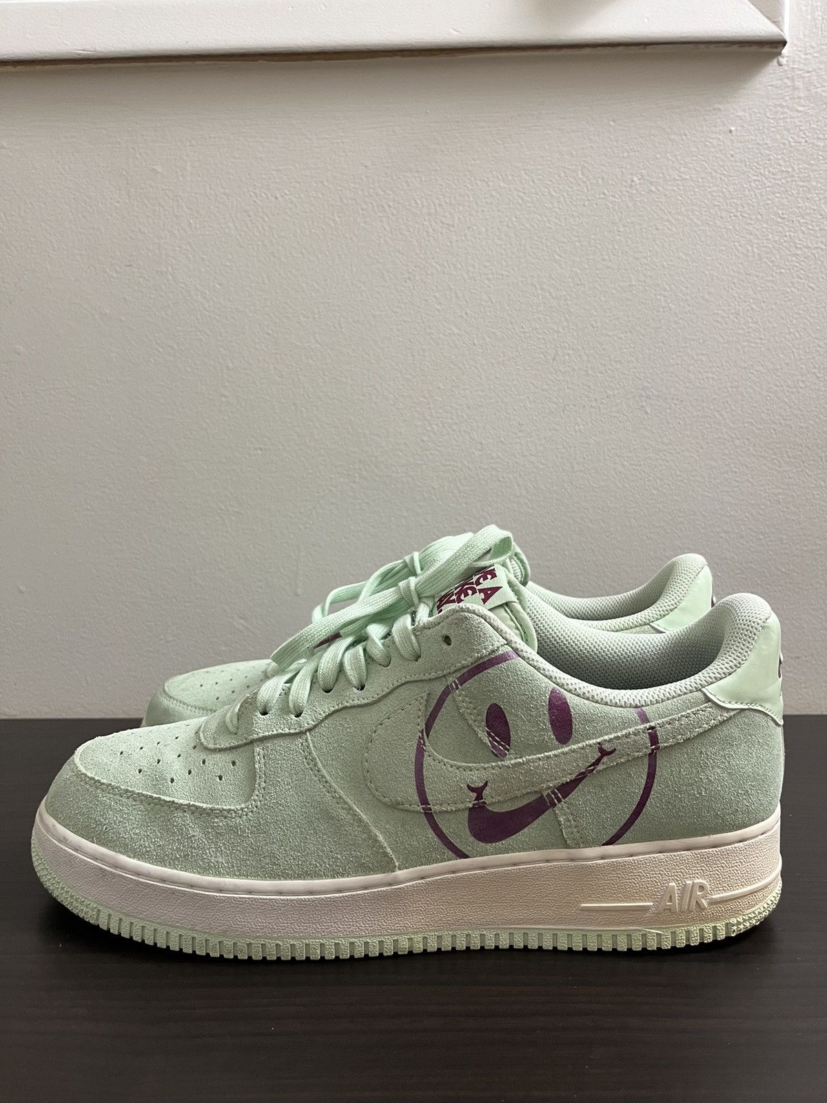 image of Nike Air Force 1 Low 'have A Nike Day' Size 11.5 Us Shoes in Green, Men's