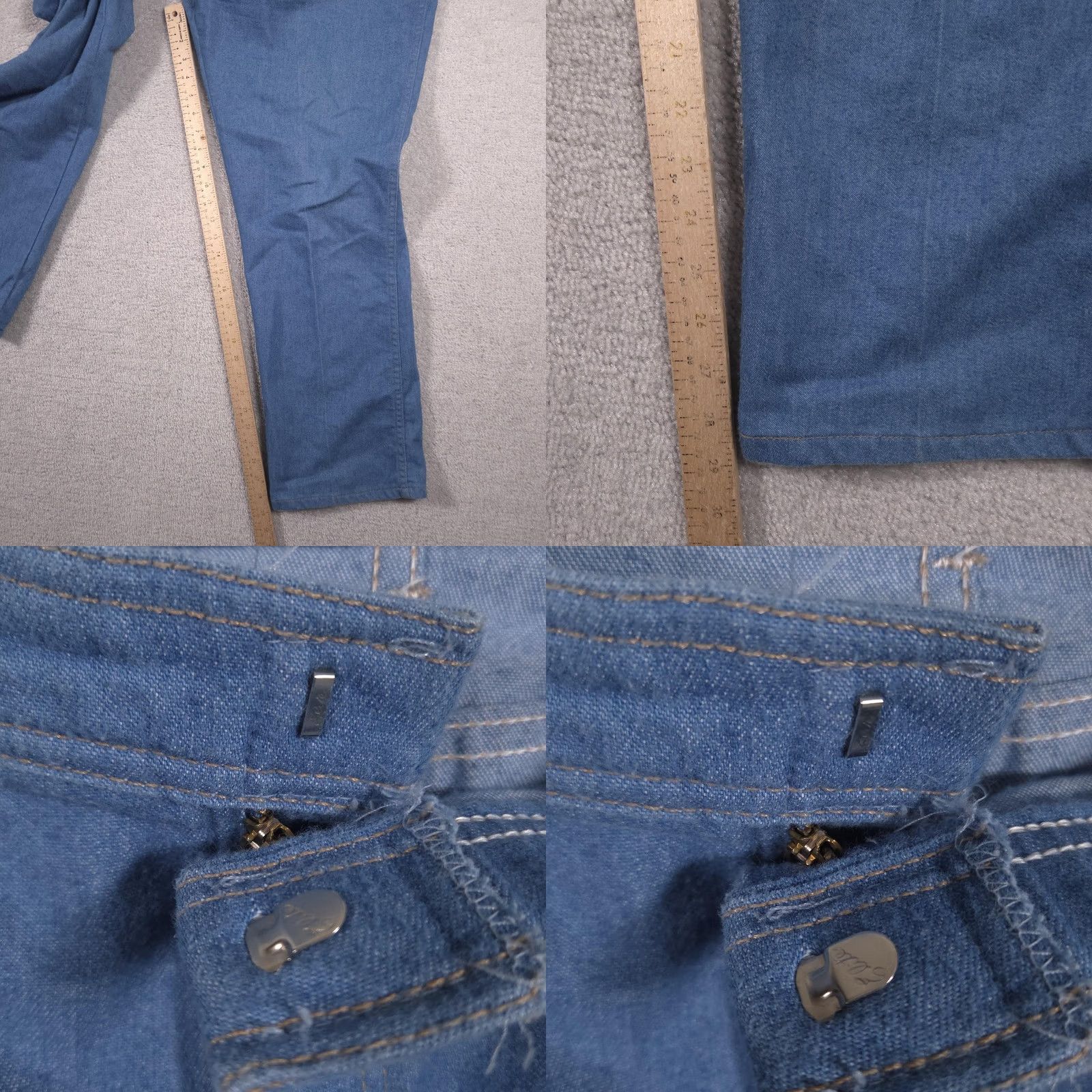 Wrangler Wrangler Jeans Mens 40x29 Blue Denim Straight Leg Regular Fit USA Made Pants Size US 40 / EU 56 - 8 Thumbnail