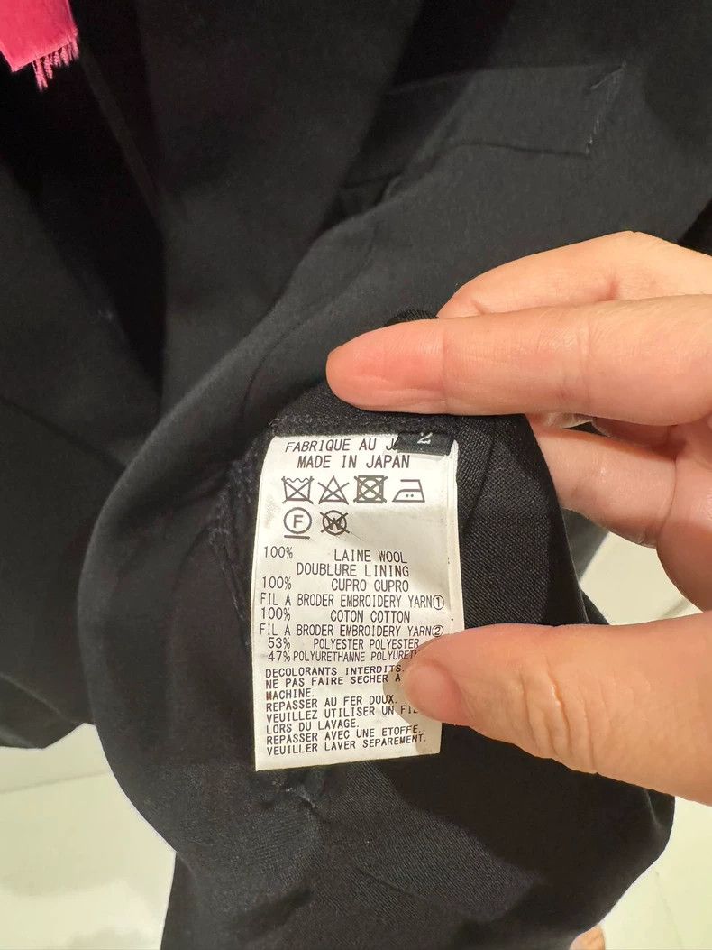 Y's Y's Black wool jacket Size US M / EU 48-50 / 2 - 8 Thumbnail
