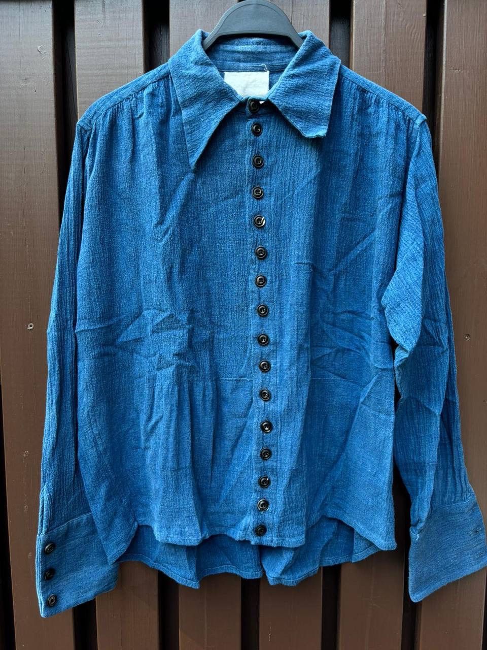 John Alexander Skelton John Alexander Skelton CXI handwoven shirt 
