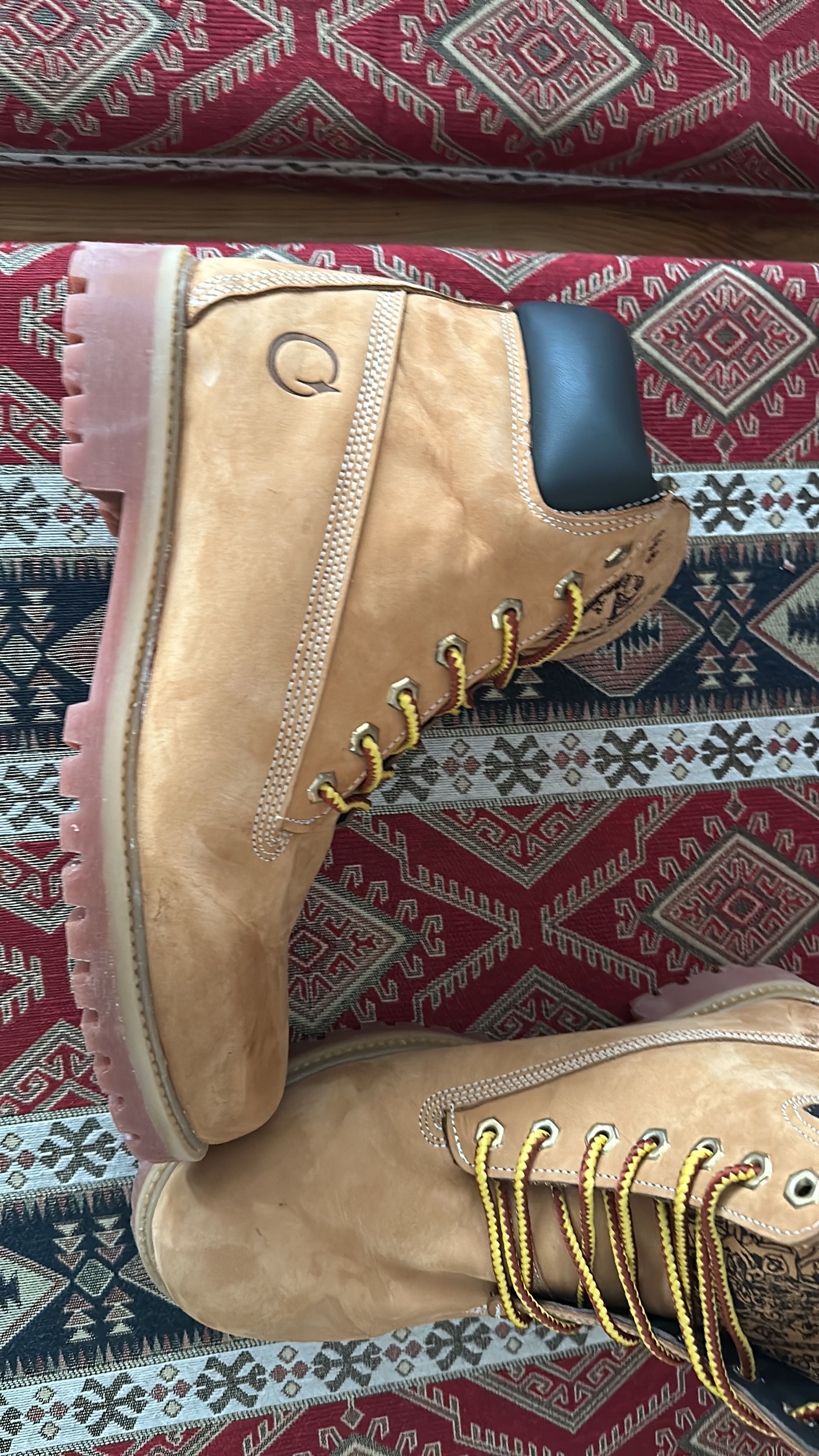 Derschutze Derschütze "yasmin v3" Boots Size 45 Timberland Style Size US 11 / EU 44 - 4 Thumbnail