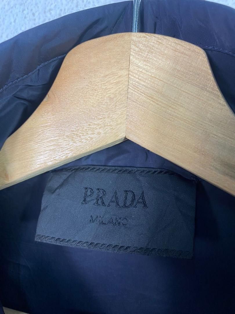 Prada Prada Nylon Funnel Neck Bomber Jacket Size US M / EU 48-50 / 2 - 8 Thumbnail