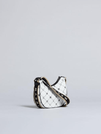 Marni o1srvl11e0624 Mini Bag in Black/White Size ONE SIZE - 4 Thumbnail