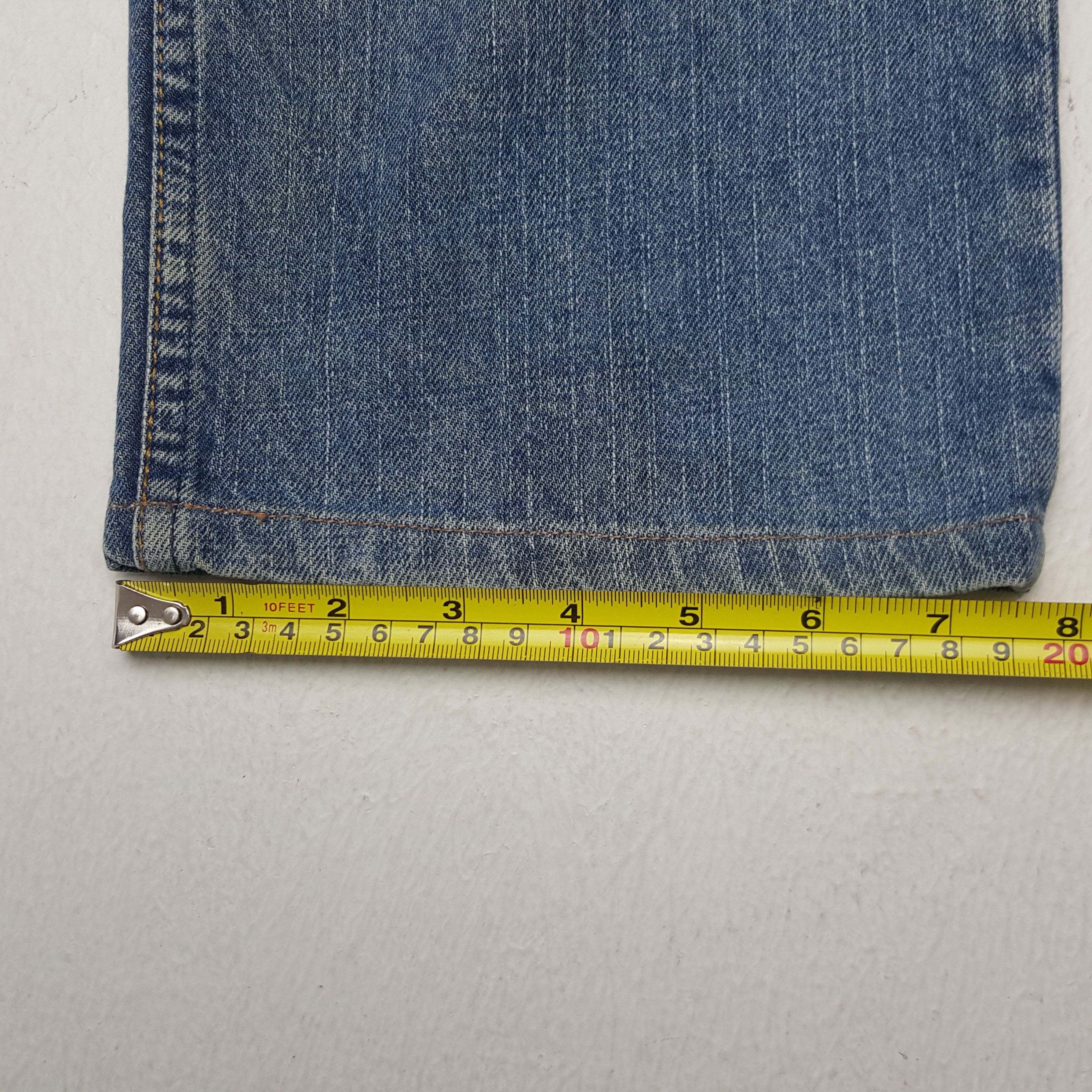 Stussy × Vintage Vintage Stussy Workgear Custom Art Logo Denim Jeans Size US 30 / EU 46 - 11 Thumbnail