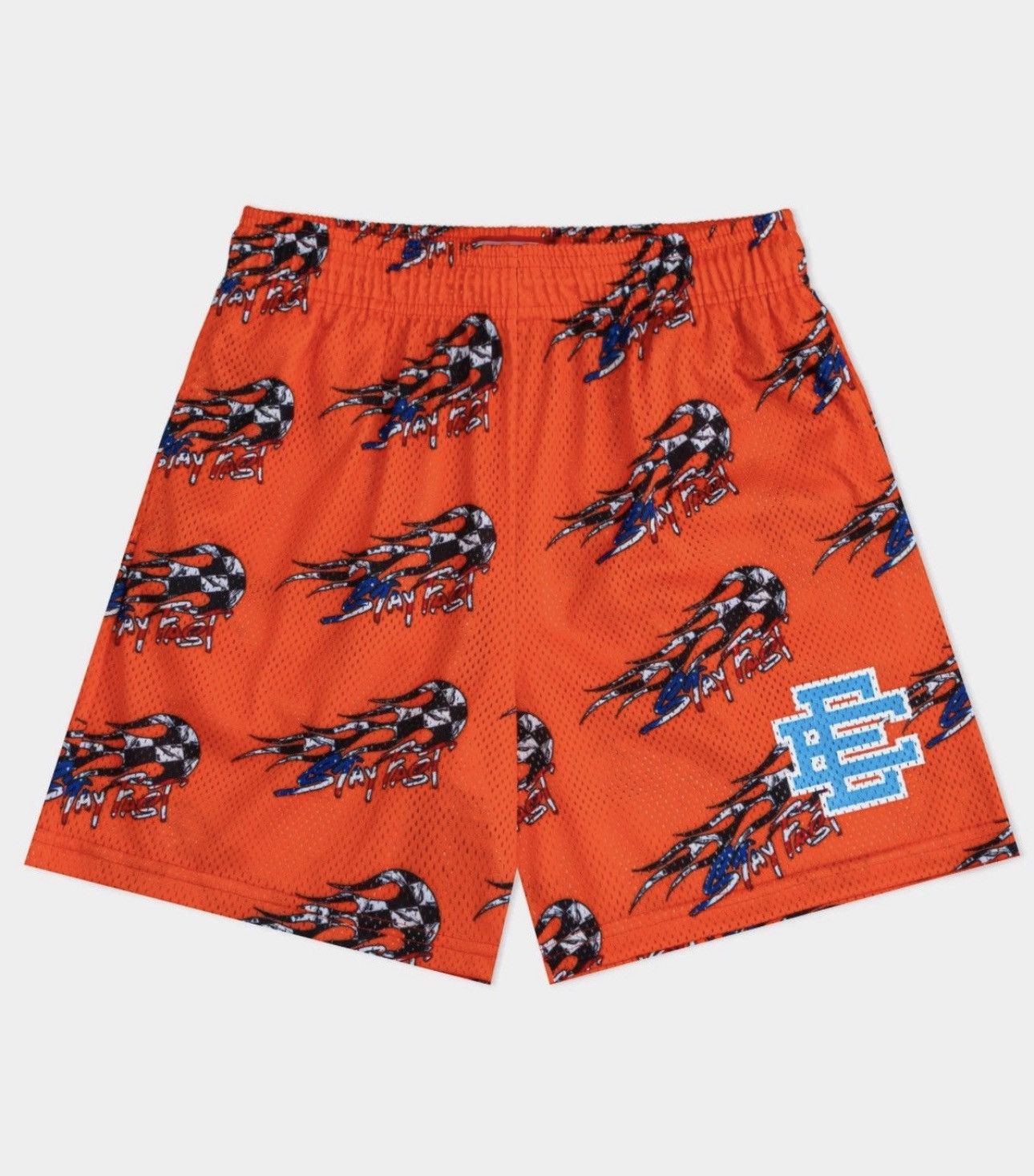 Eric Emanuel Eric Emanuel EE Matty Boy Short Orange STAY FAST Size Medium Size US 30 / EU 46 - 6 Thumbnail