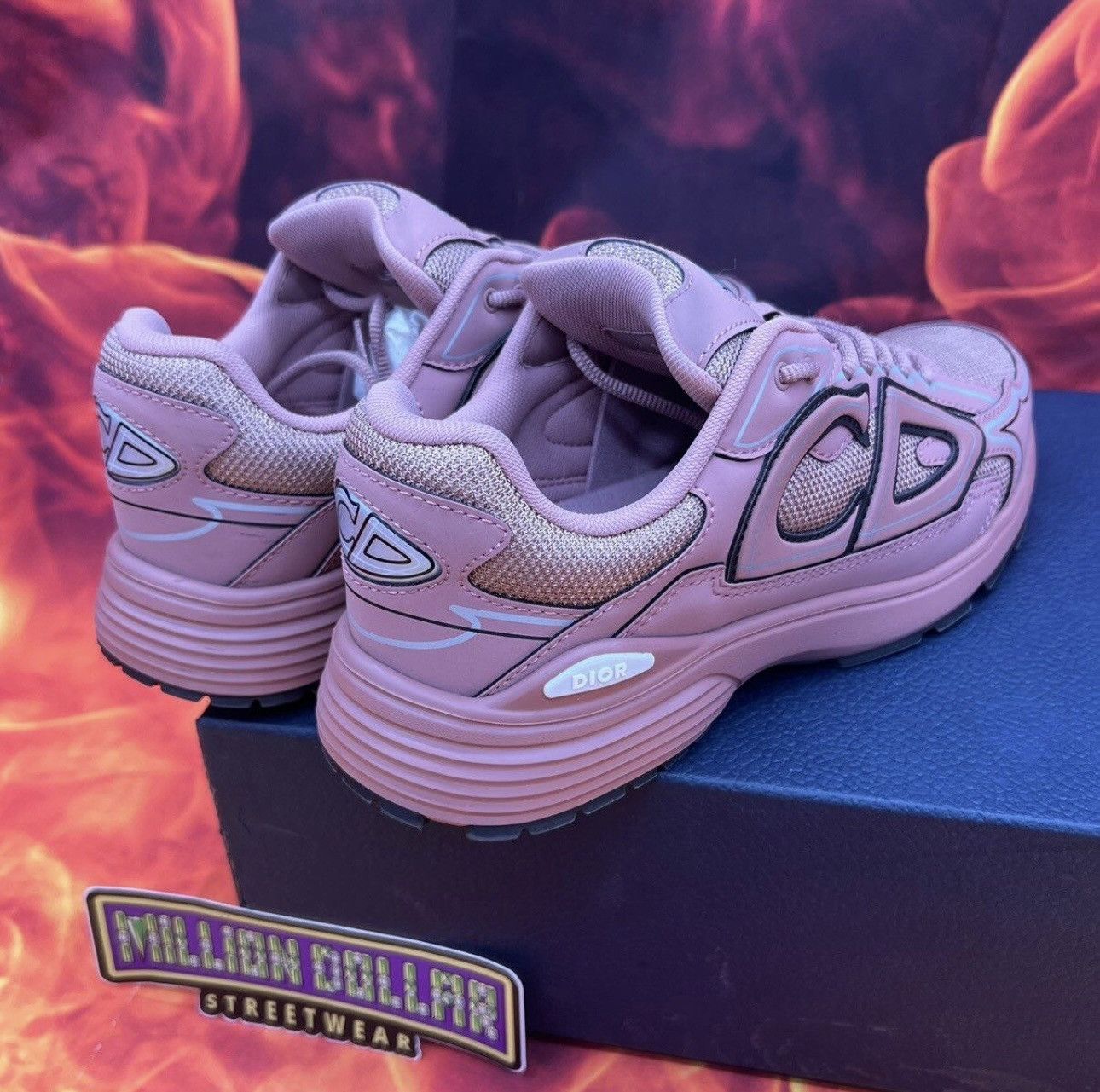 Christian Dior Monsieur × Dior B30 reflective sneaker 'burlwood' Sz- 8M/41EU Size US 8 / EU 41 - 6 Thumbnail
