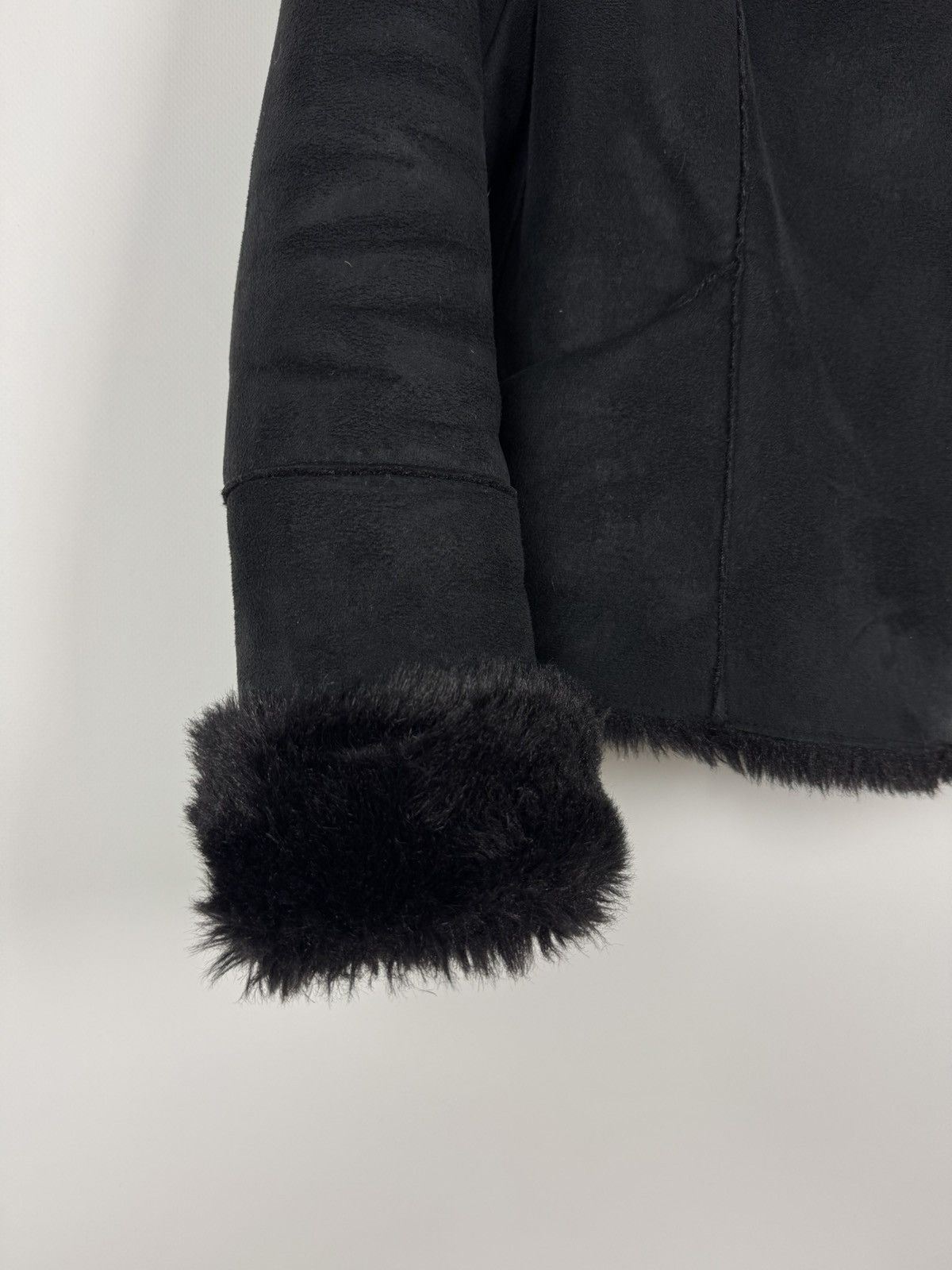 Armani Armani Jeans Faux Suede Fur Rider Jacket Size M / US 6-8 / IT 42-44 - 9 Thumbnail