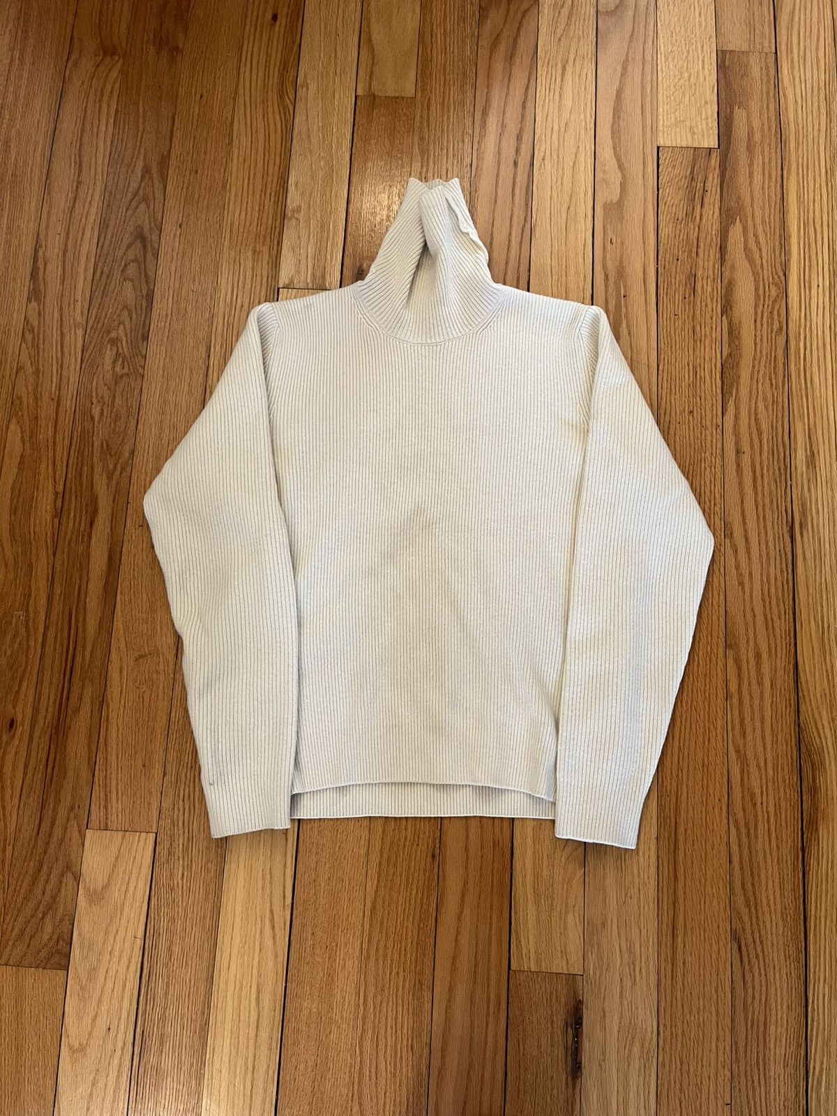foret Foret Marsh Turtleneck Wool Knit - Cloud Size US M / EU 48-50 / 2 - 1 Thumbnail