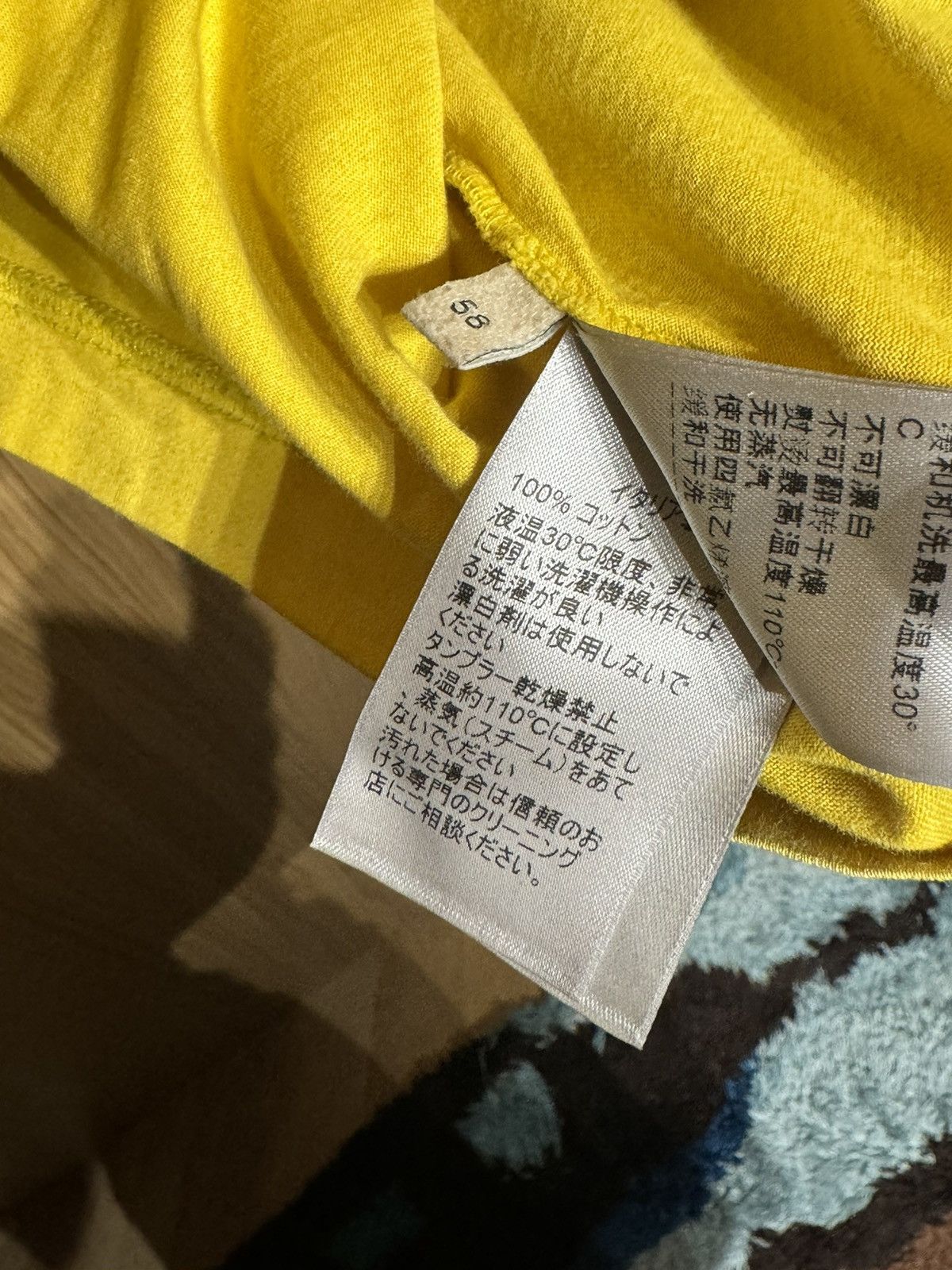 Bottega Veneta AW19 SOLID YELLOW XXL TEE DANIEL LEE CREWNECK 58 Size US XXL / EU 58 / 5 - 7 Thumbnail