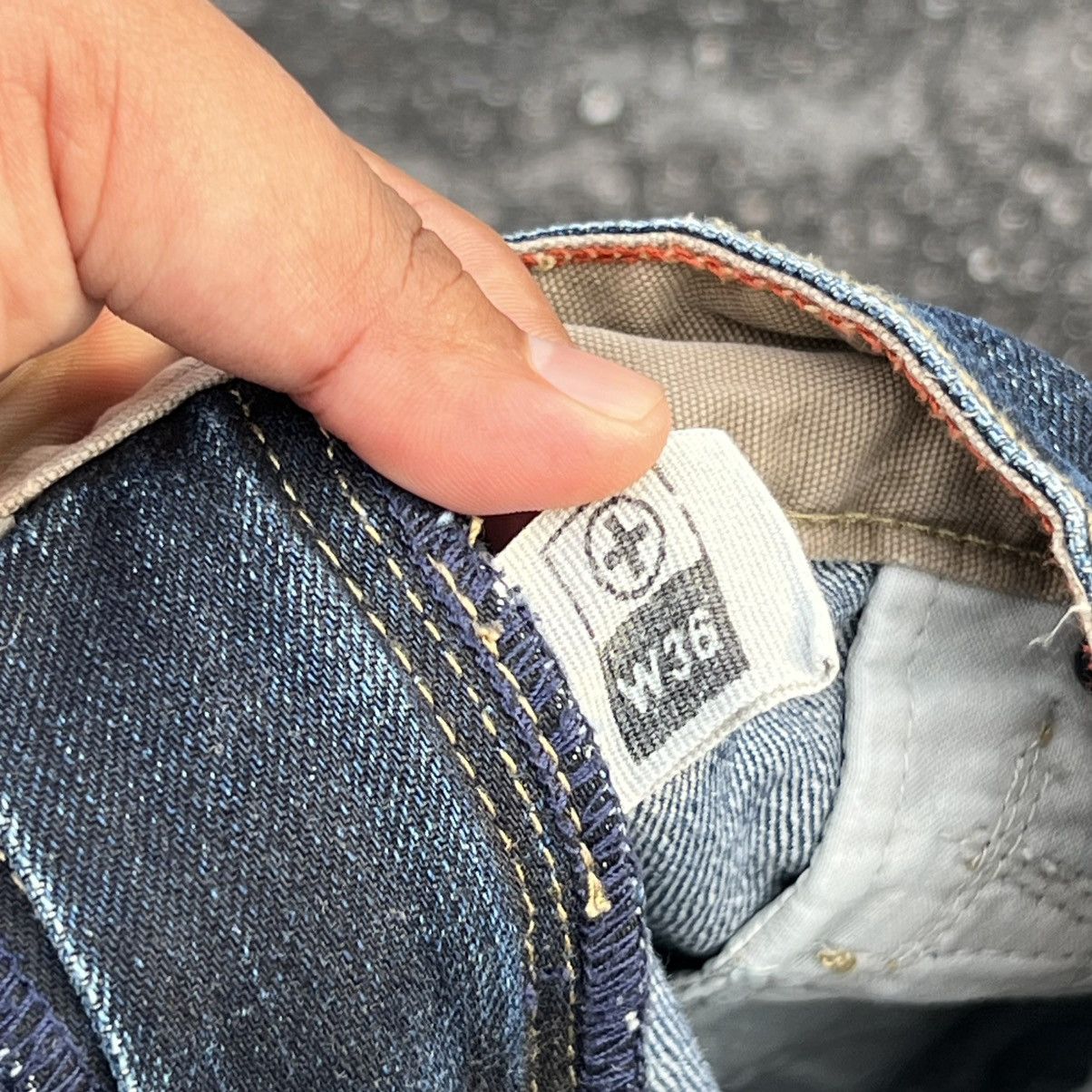 If Six Was Nine “TOUGH JEANSMITH” BOHAM MILITARY STYLE DISTRESSED JEANS Size US 36 / EU 52 - 17 Thumbnail