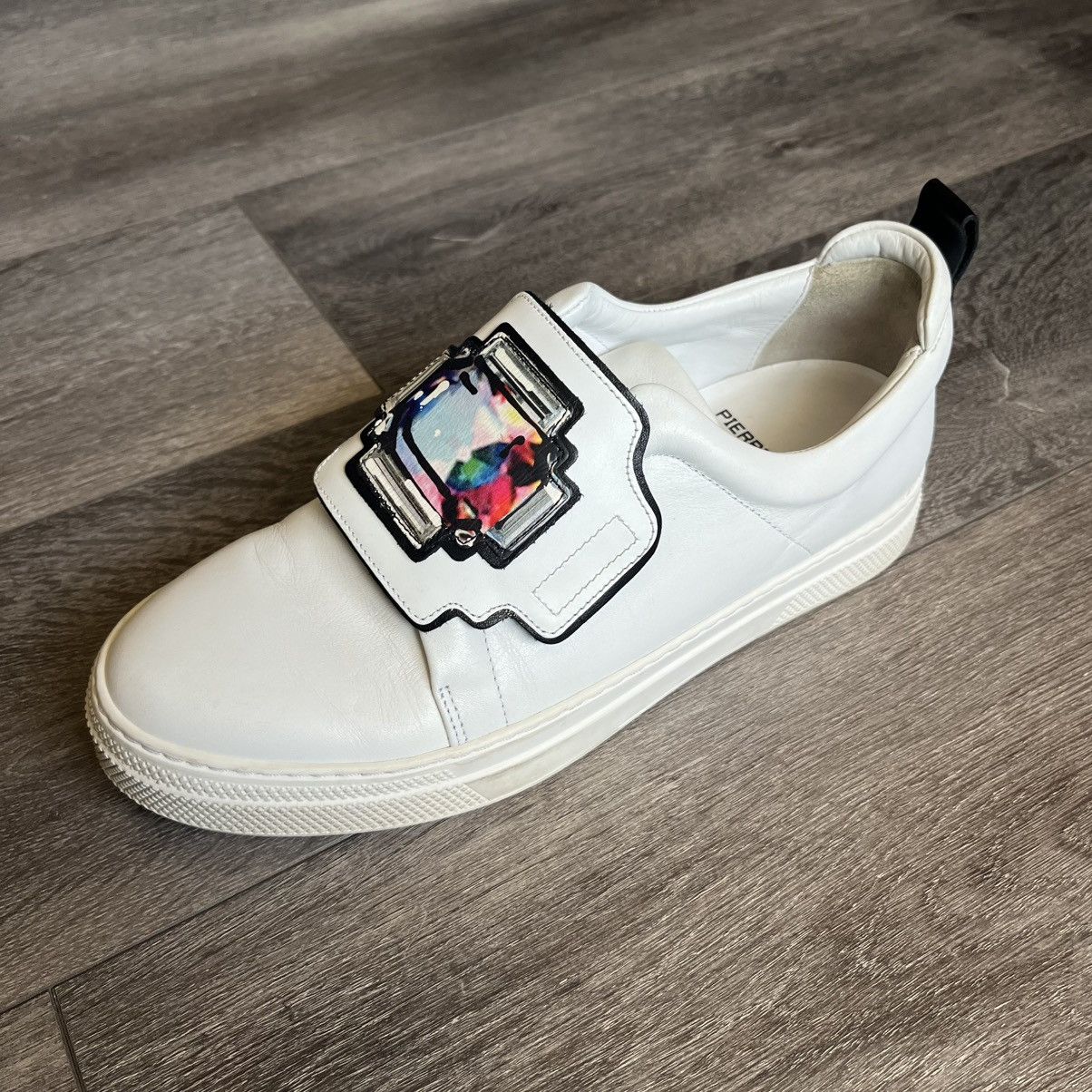 Designer × Pierre Hardy Pierre Hardy LS04 Gem Slider Leather Low Sneakers Size US 7 / EU 40 - 11 Thumbnail