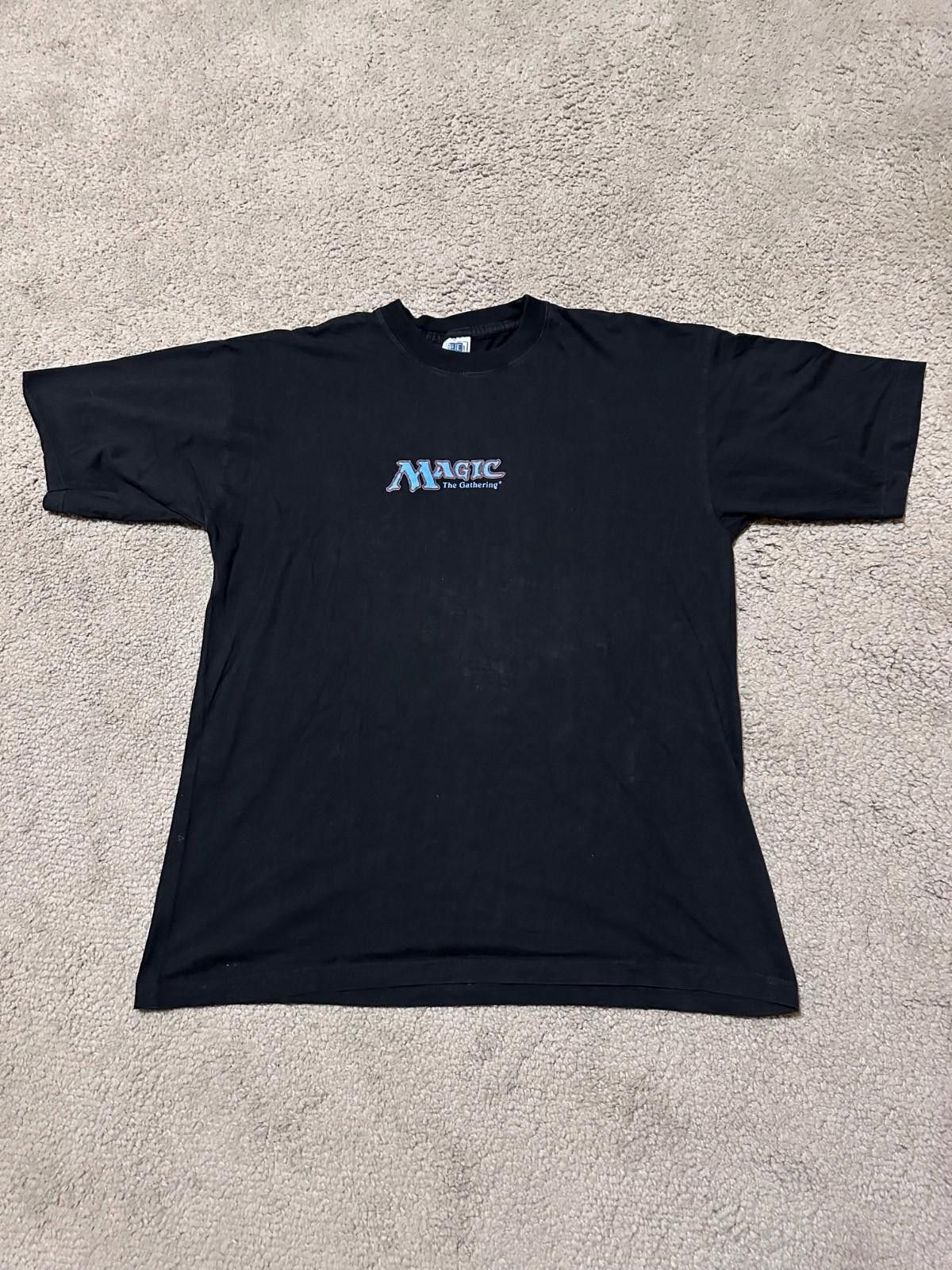 Other 90s Magic the Gathering Yu-Gi-Oh Band Marilyn Manson T-shirt Size US XL / EU 56 / 4 - 4 Thumbnail