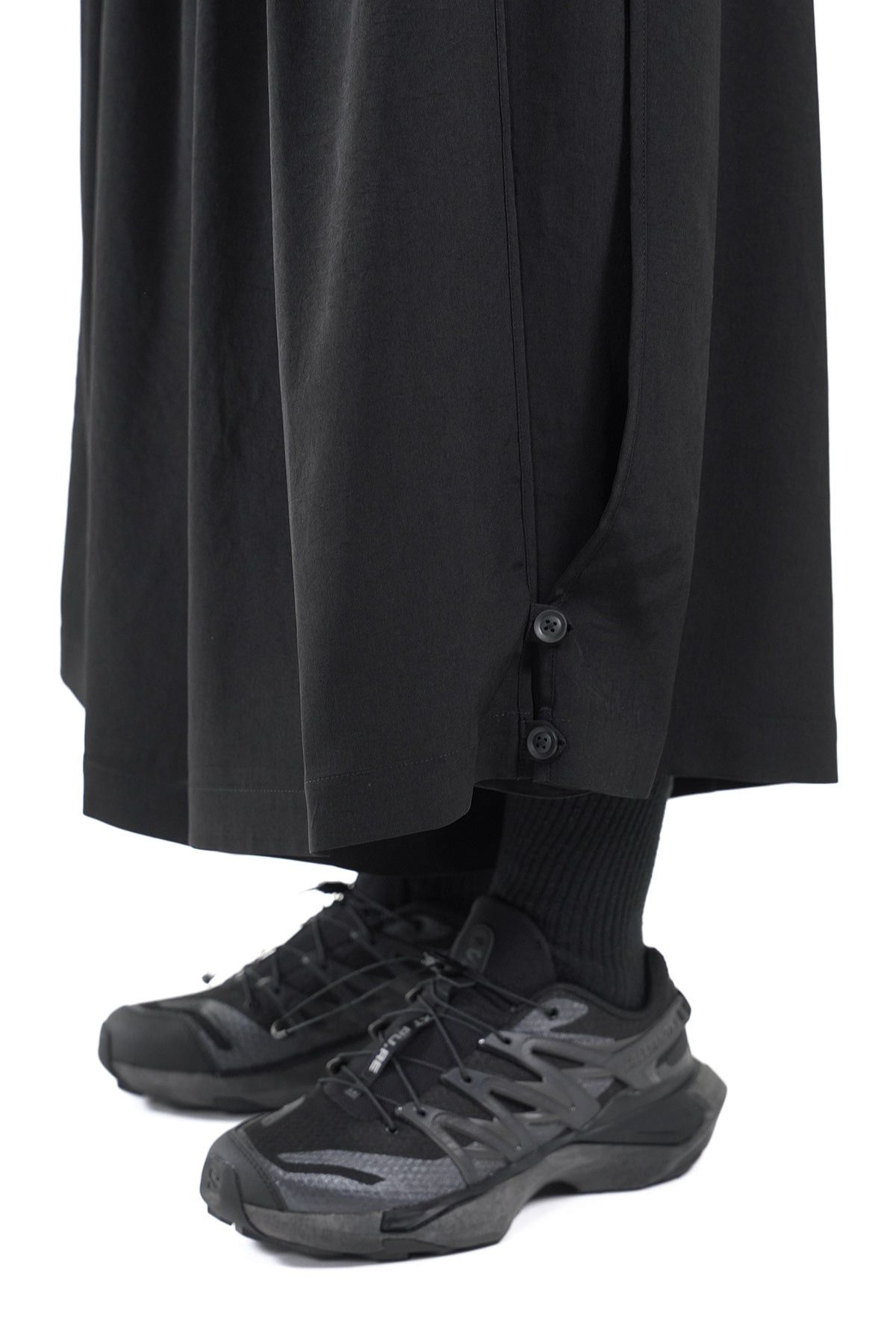 Yohji Yamamoto Yohji Yamamoto Pour Homme 22SS - BOX PLEATS WIDE PANTS Skirt Size US 32 / EU 48 - 9 Thumbnail