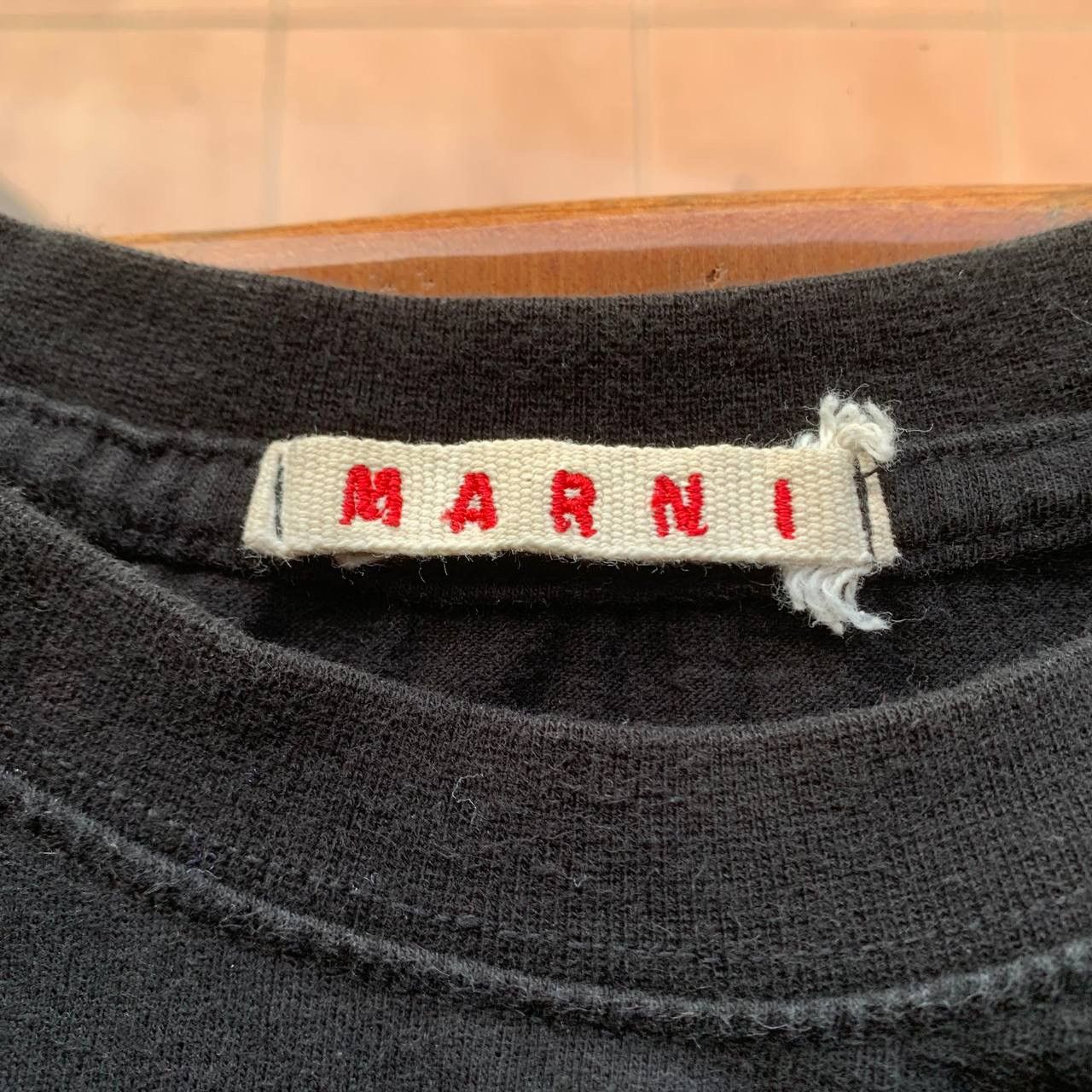 Marni Marni Big Logo Printed S/S Tee Size US XL / EU 56 / 4 - 8 Thumbnail