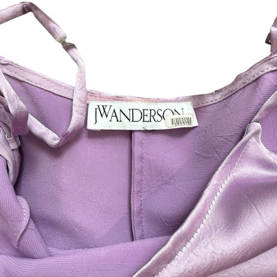 JW Anderson J.W. Anderson Zip Detail Dress in Lilac, Size US 0 Size XS / US 0-2 / IT 36-38 - 7 Thumbnail