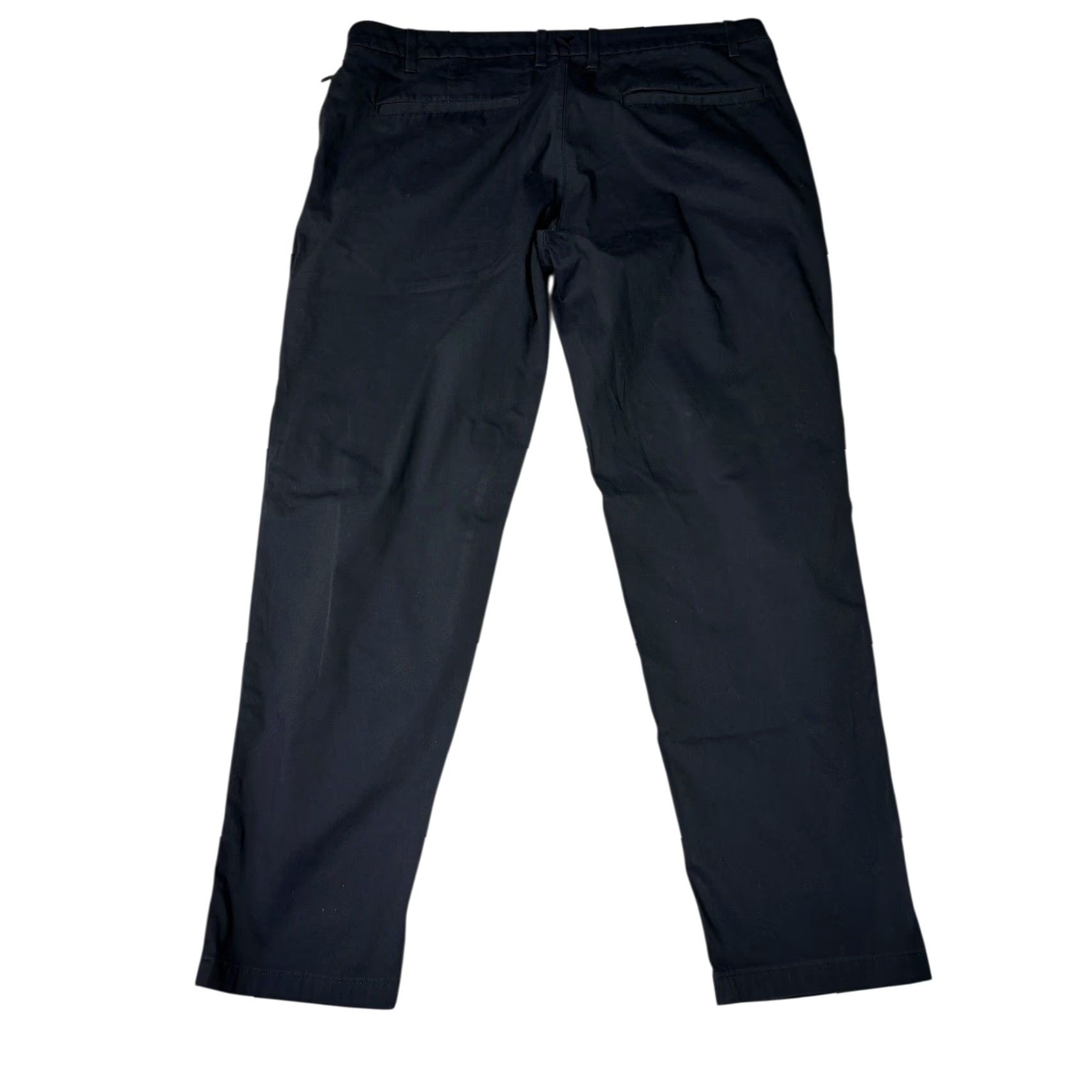 Vintage BirdDogs Mens Black Comfort Stretch Chino Pants 40x30 Casual Dress Work Pantsmens Chino Black 40x30 Mens Slim? Size US 40 / EU 56 - 6 Thumbnail
