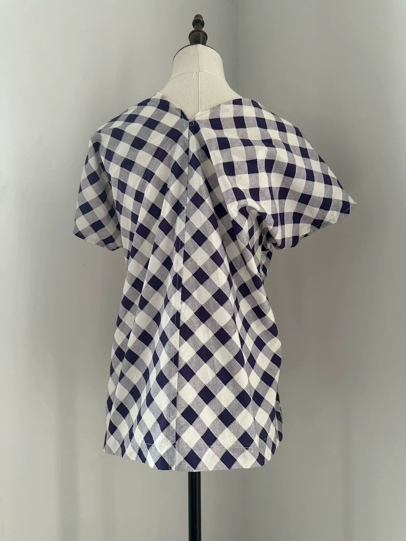 Comme des Garcons Comme Des Garcons Threaded little knot plaid top Size M / US 6-8 / IT 42-44 - 3 Thumbnail
