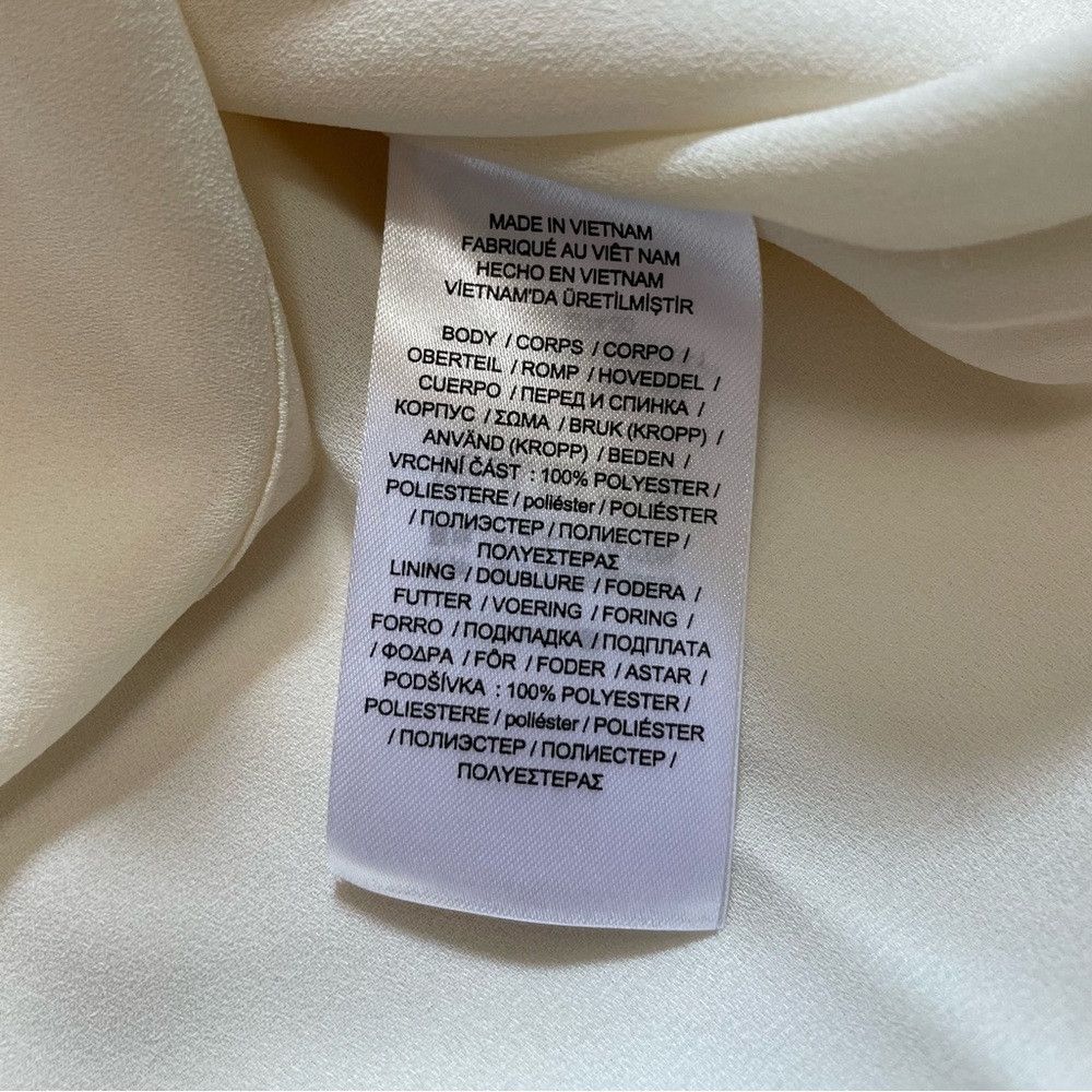 Lauren Ralph Lauren NWT New $175 Lauren Ralph Lauren Yaira Ruffle Sleeves Cream Size XL / US 12-14 / IT 48-50 - 8 Thumbnail