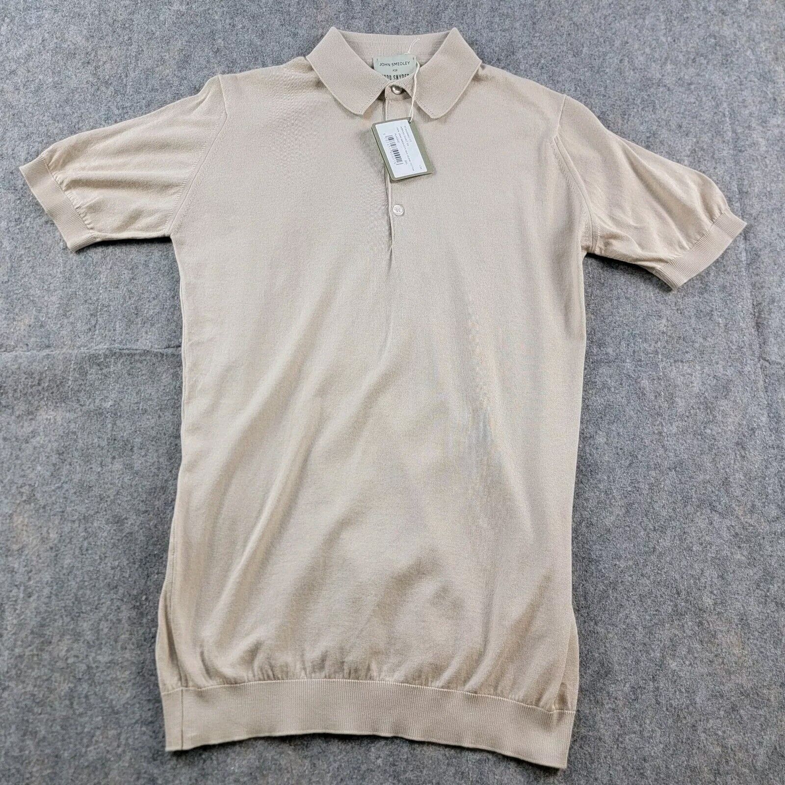John Smedley John Smedley x Todd Snyder Cotton Adrian Polo Shirt Size US S / EU 44-46 / 1 - 1 Thumbnail