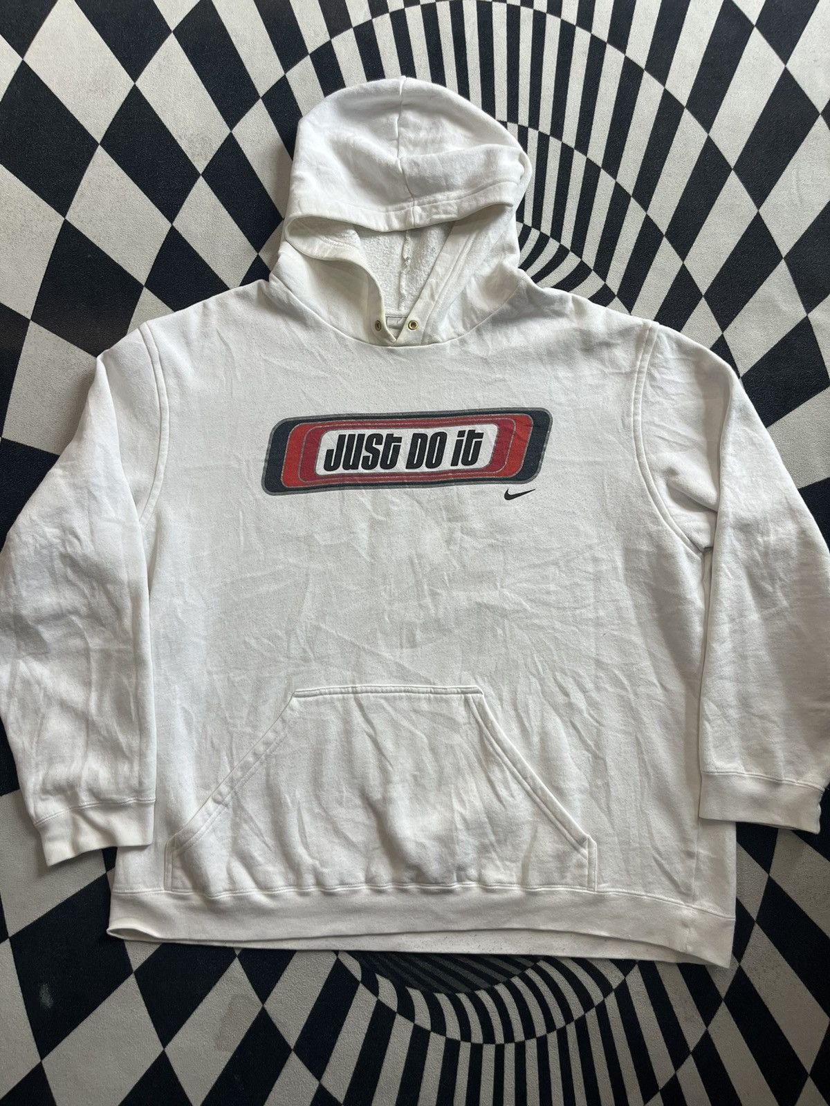 Nike Vintage NIKE JUST DO IT 2000’s Box Logo hoodie Size US XXL / EU 58 / 5 - 3 Thumbnail
