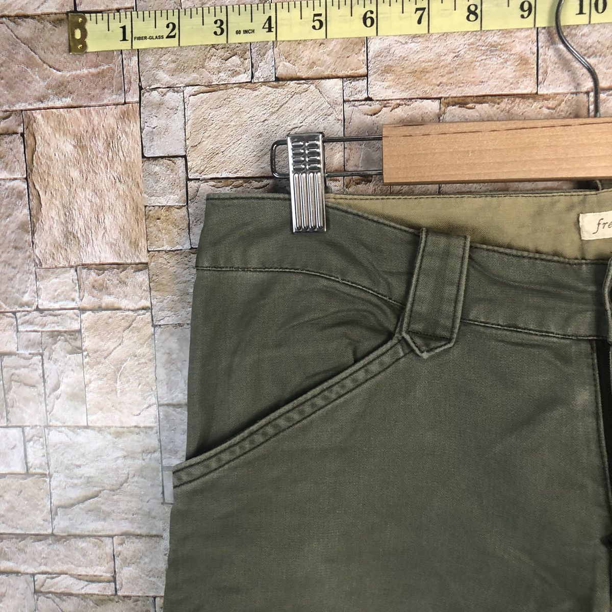 Japanese Brand Fredy Npit Green Cargo Multipocket Pants #A48 Size US 29 - 4 Thumbnail