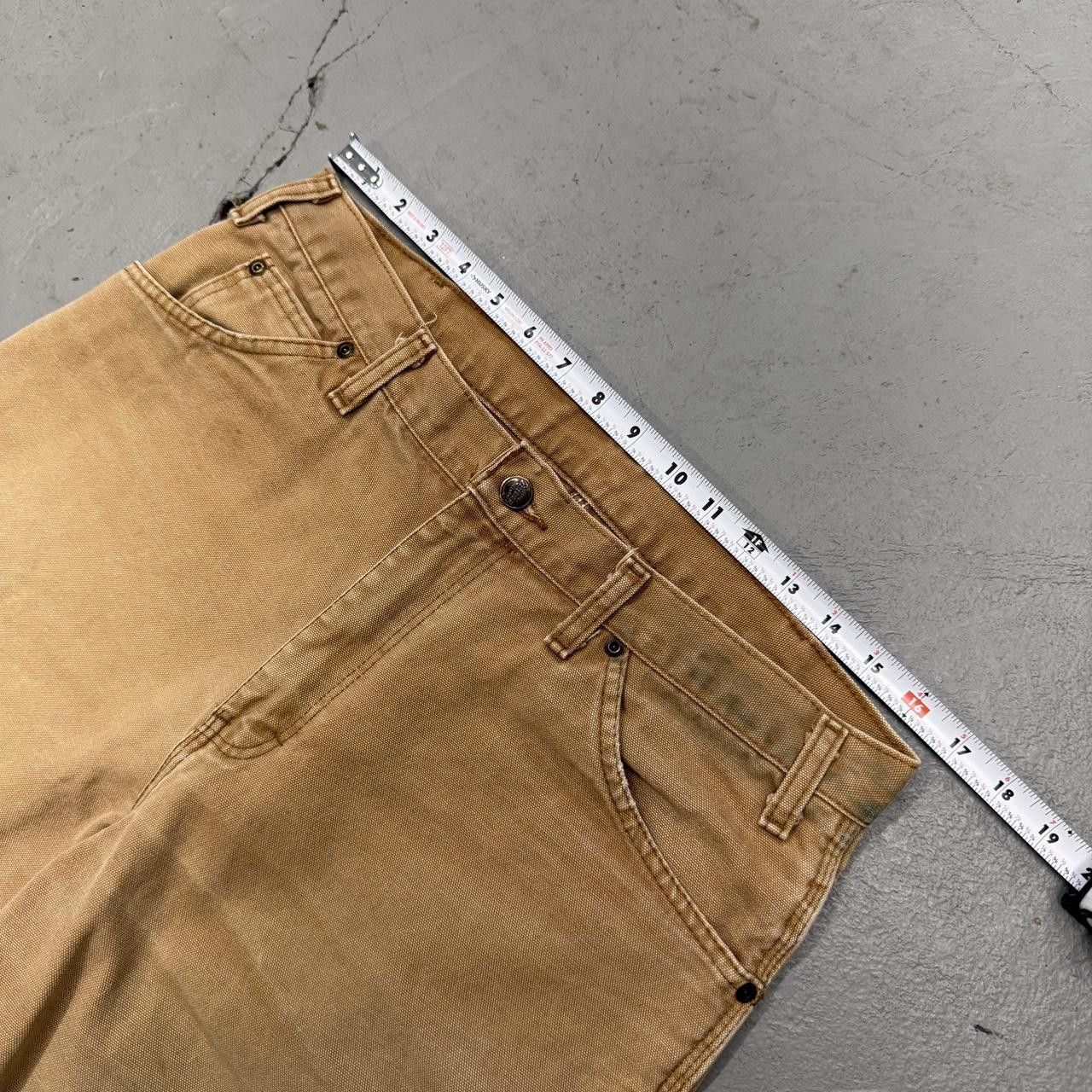 Dickies Vintage Dickies Red Patch Tan Carpenter Pants 34 x 32 Size US 34 / EU 50 - 4 Thumbnail