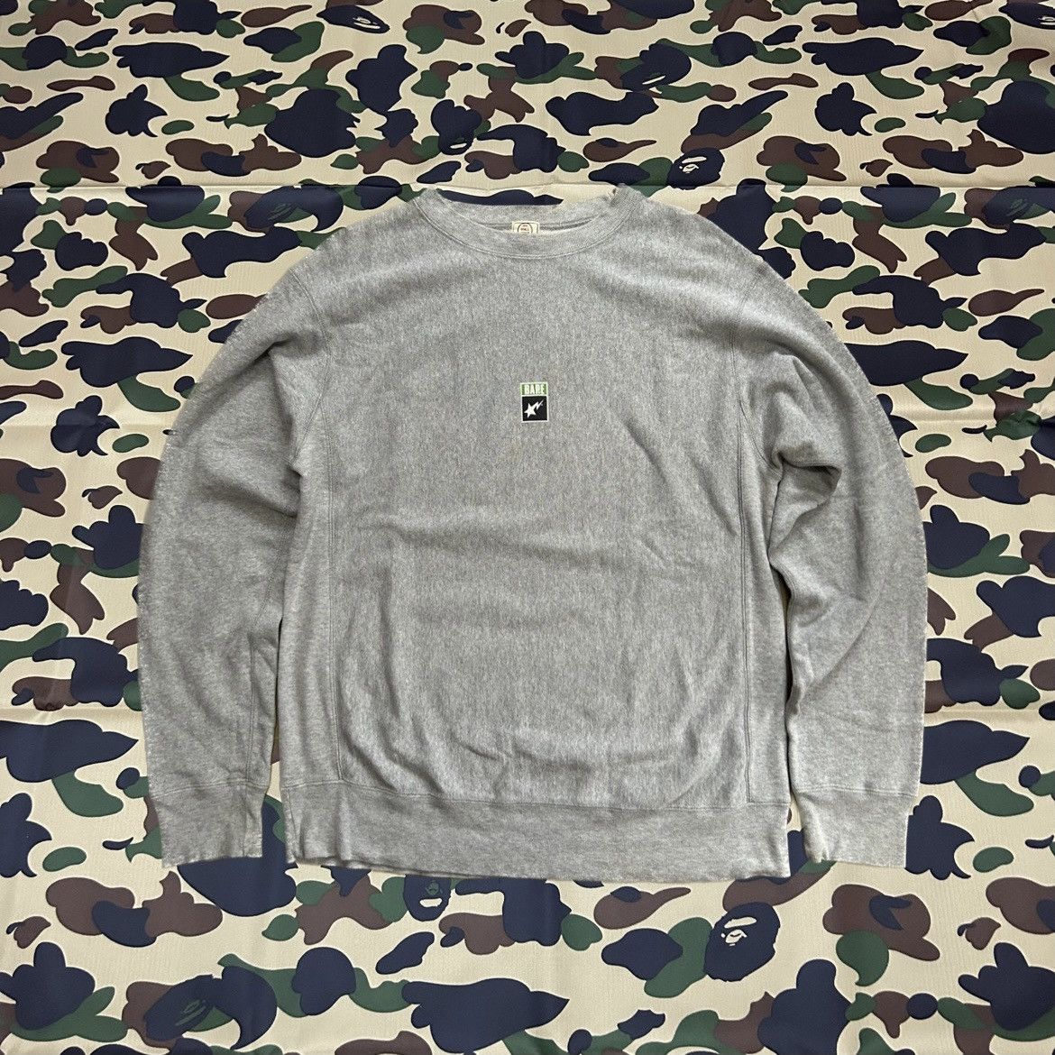 Bape Bapesta Crewneck Size US M / EU 48-50 / 2 - 1 Thumbnail