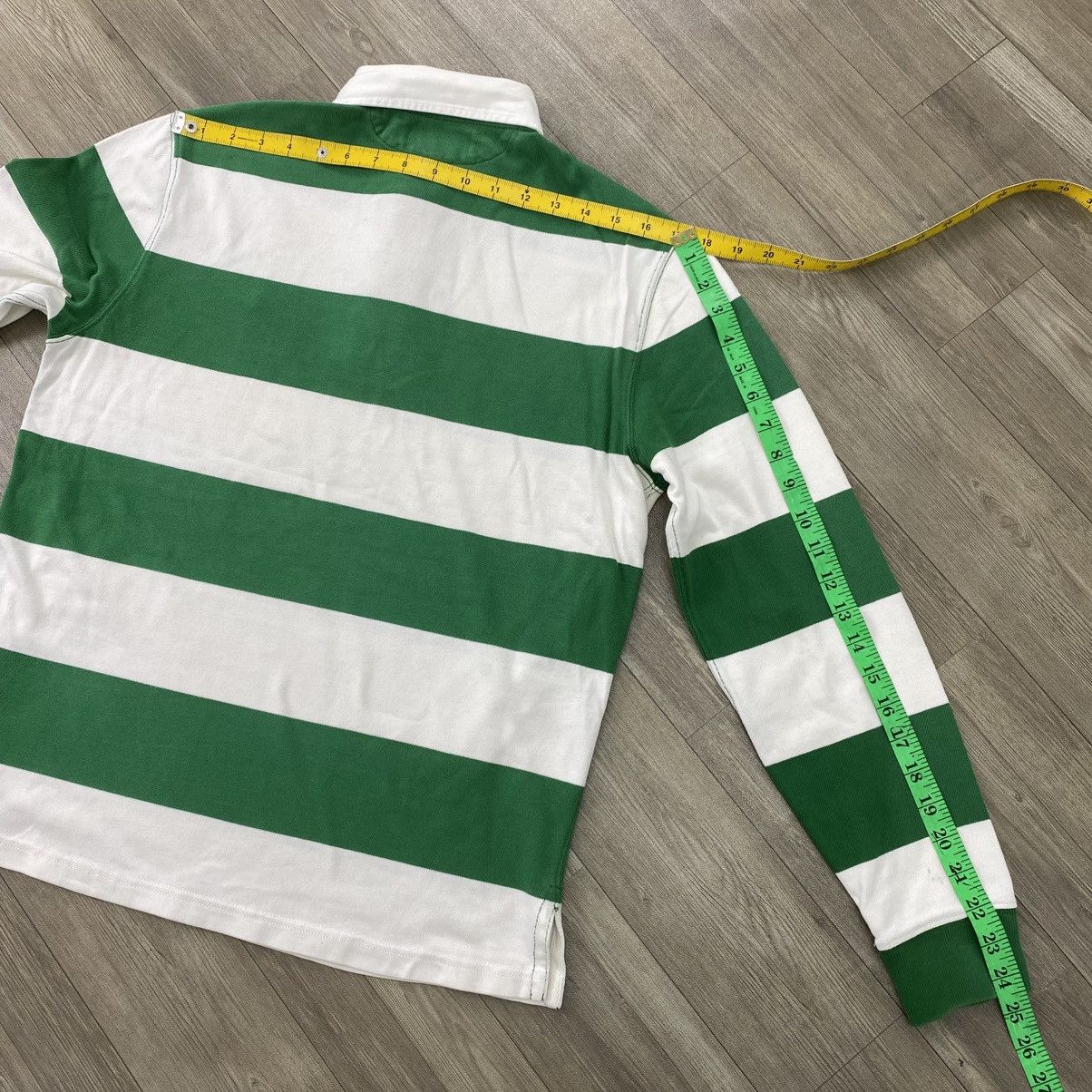 Polo Ralph Lauren Vintage Polo Ralph Lauren Rugby Shirt Striped Size US M / EU 48-50 / 2 - 11 Thumbnail