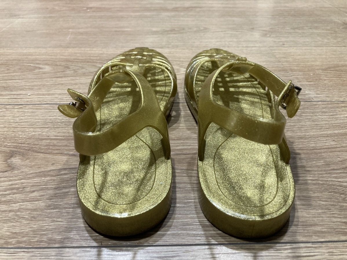 Celine Celine Gold Sandals Size:IT44 Size US 11 / EU 44 - 4 Thumbnail