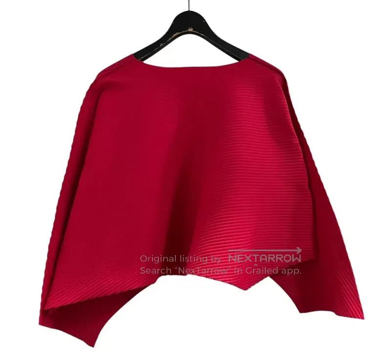 Issey Miyake Issey Miyake SIZE:one size Red Coat Size XXS / US 00 / IT 34 - 3 Thumbnail