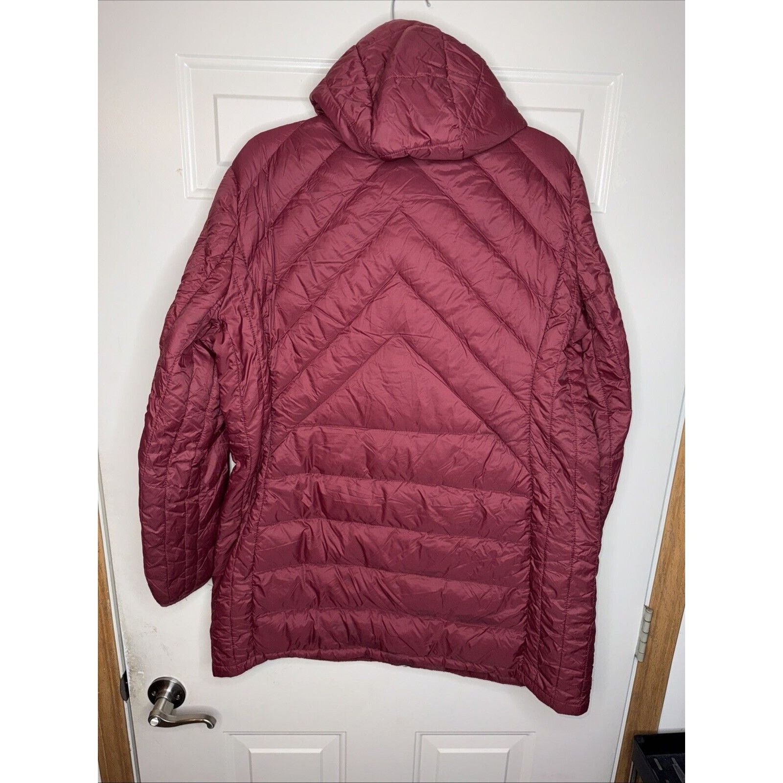 London Fog London Fog Parka Puffer Jacket Women’s XL Maroon Packable Size XL / US 12-14 / IT 48-50 - 13 Thumbnail