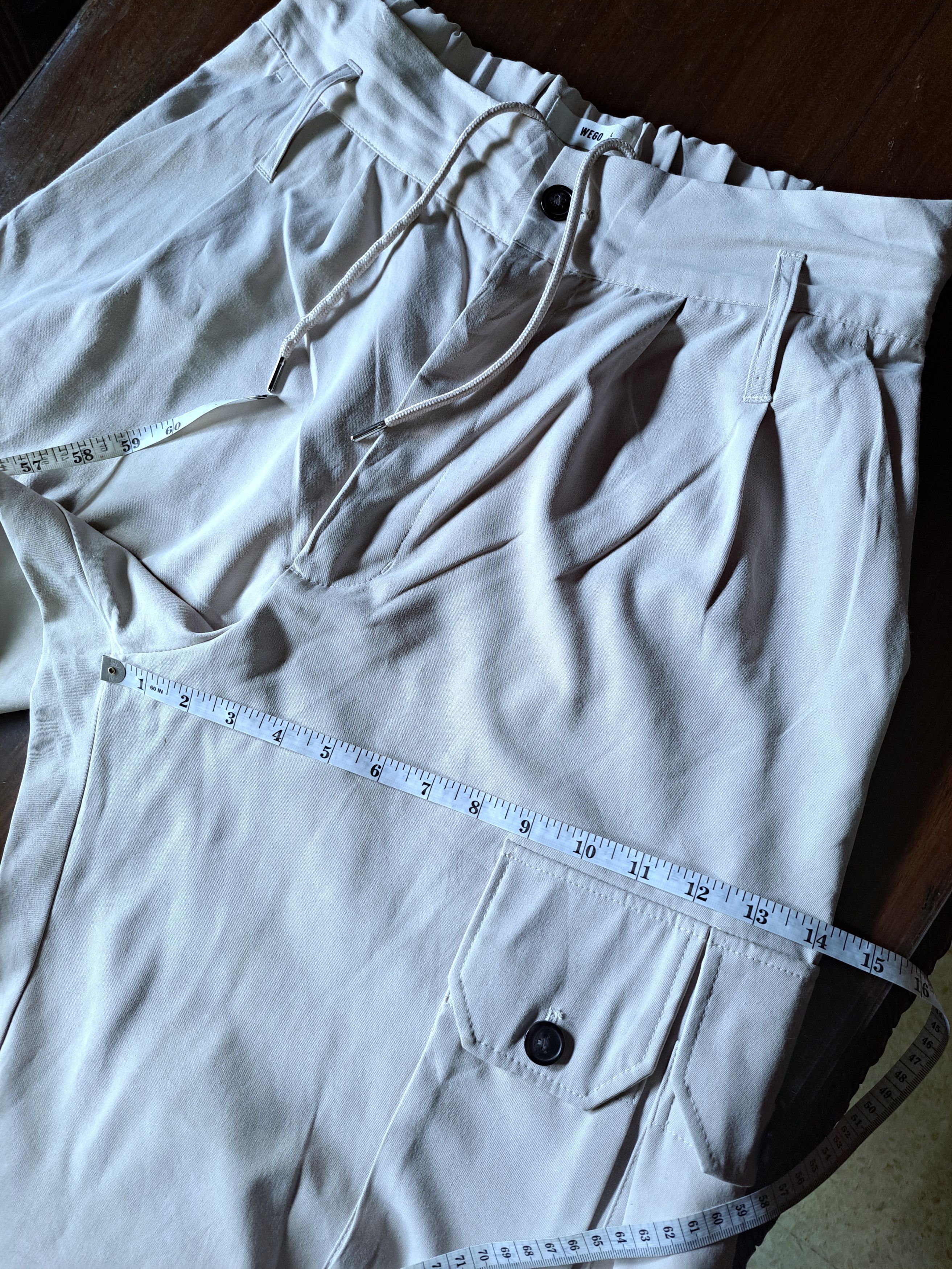 Japanese Brand Wego Cargo Baggy Pants Multipocket Mens Large Japan Size US 32 / EU 48 - 15 Thumbnail