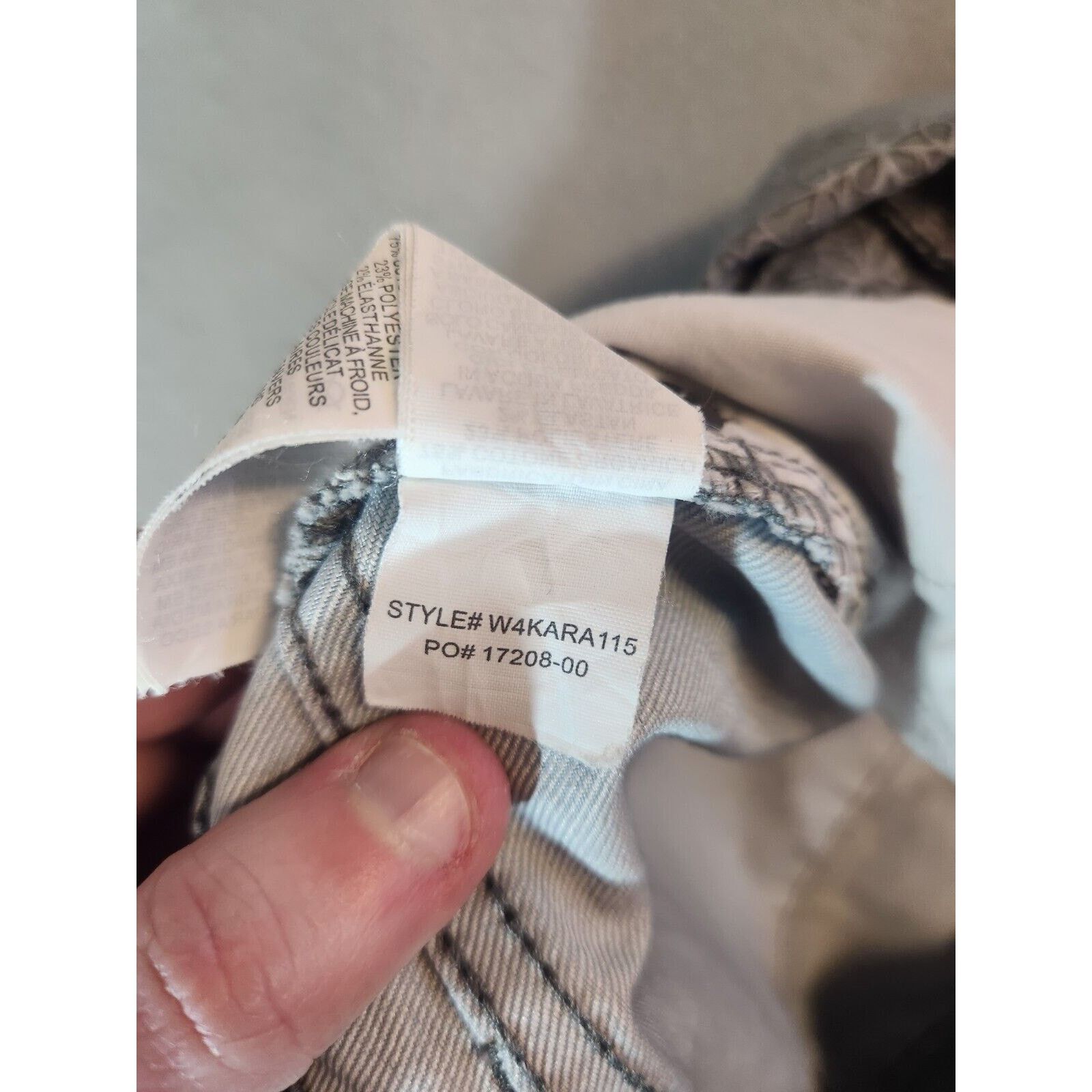 Prana PrAna Kara Jeans Organic Cotton Silver Gray Straight Leg Size 28" / US 6 / IT 42 - 13 Thumbnail