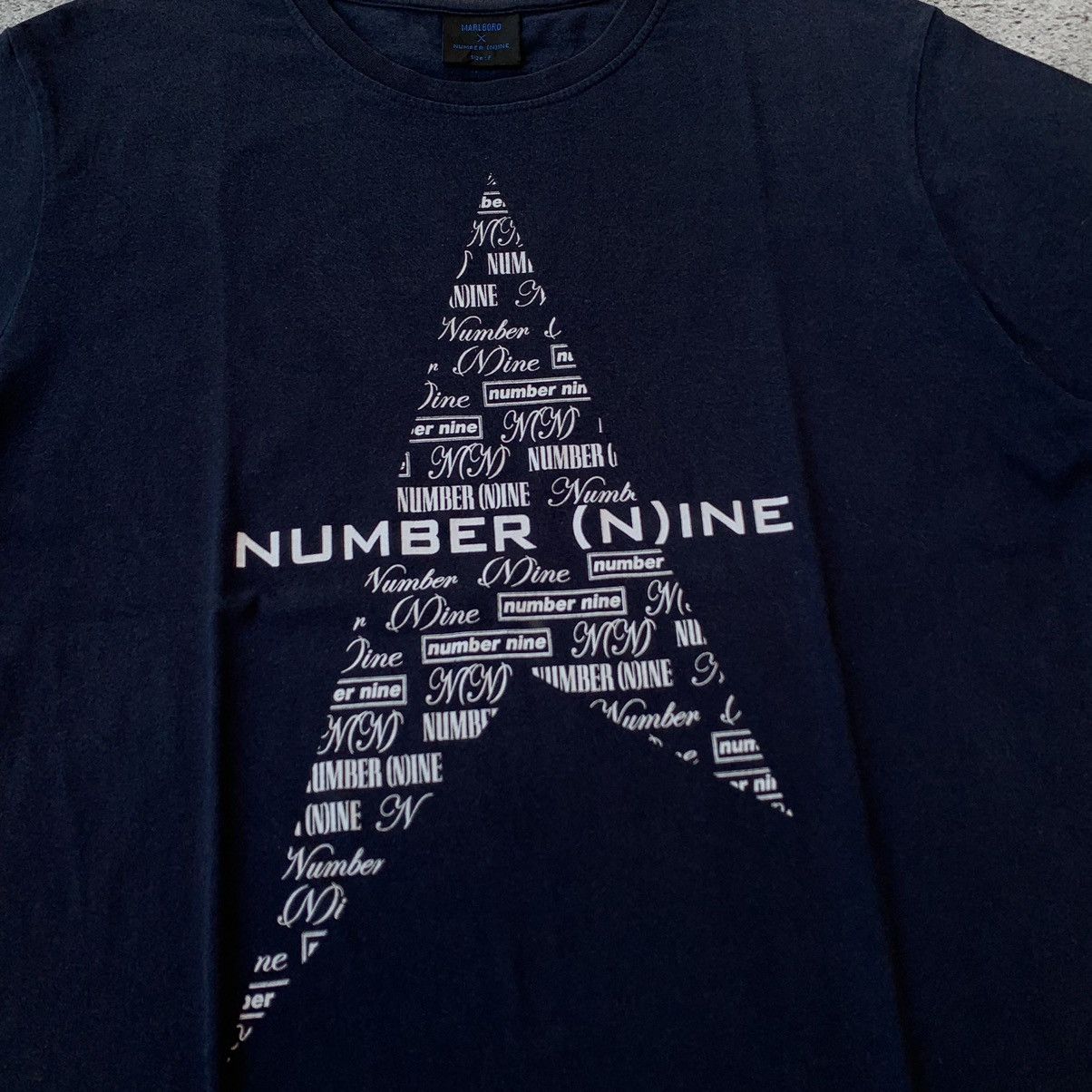 Number (N)ine Number N(ine) x Marlboro Star Tee Size US L / EU 52-54 / 3 - 3 Thumbnail