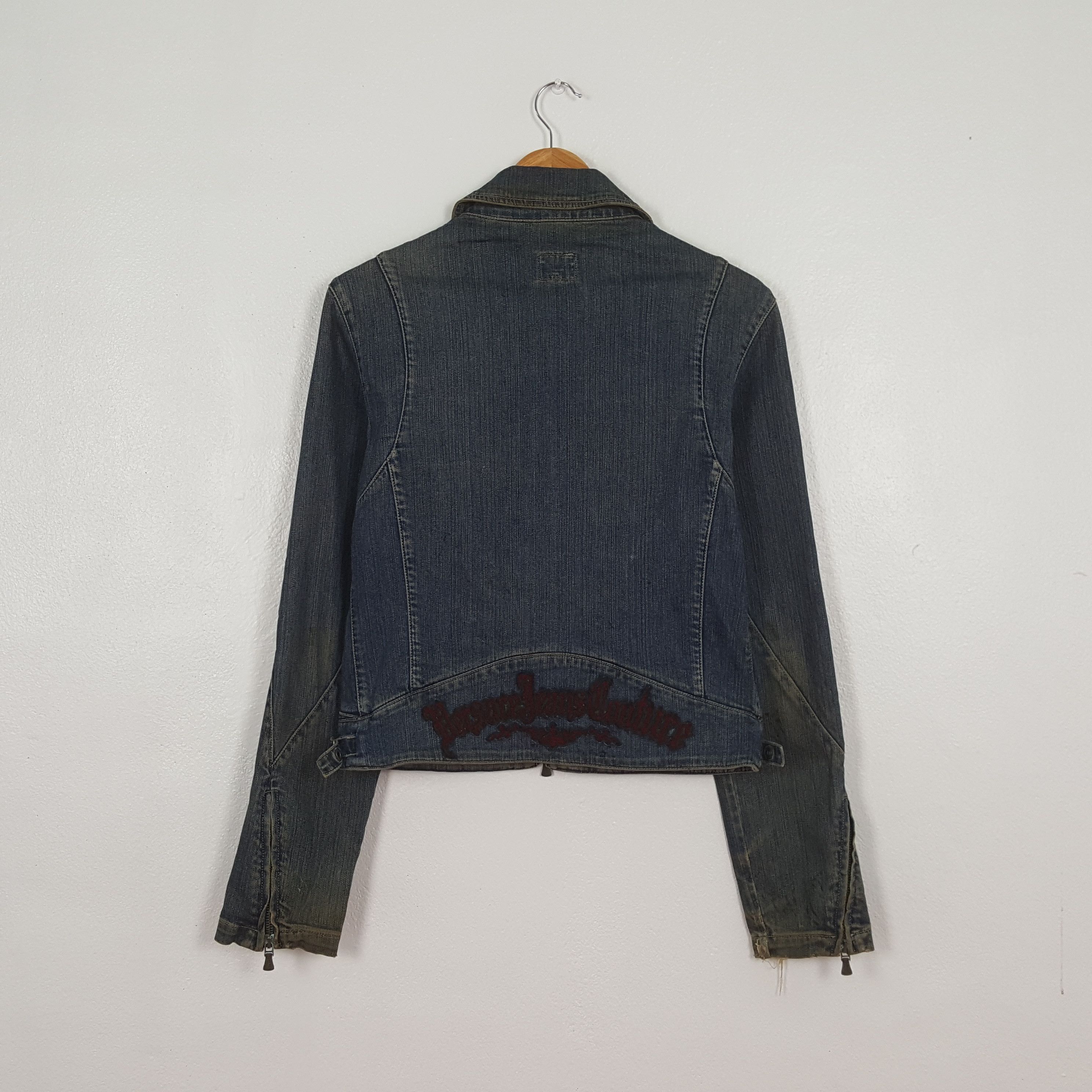 Versace Jeans Couture Vintage Versace Italian Fashion Brand Denim Jacket C314N27 Size XS / US 0-2 / IT 36-38 - 3 Thumbnail