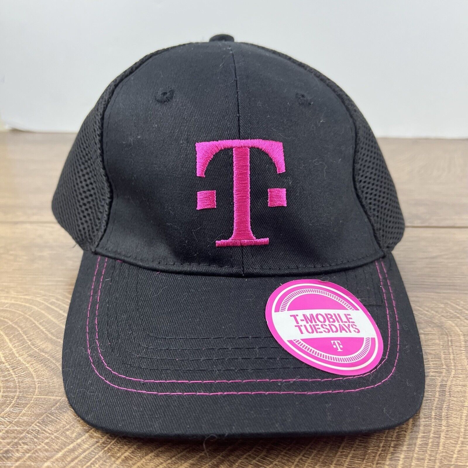 Other T Mobile Baseball Hat Cap T Mobile Hat Black Adjustable Hat Size ONE SIZE - 4 Thumbnail