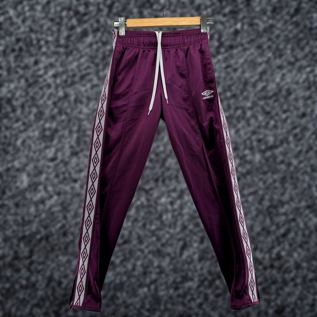 Umbro Umbro Sweatpants Purple Mens XS Elastic Waist Drawstring Pockets Size US 27 - 1 Thumbnail