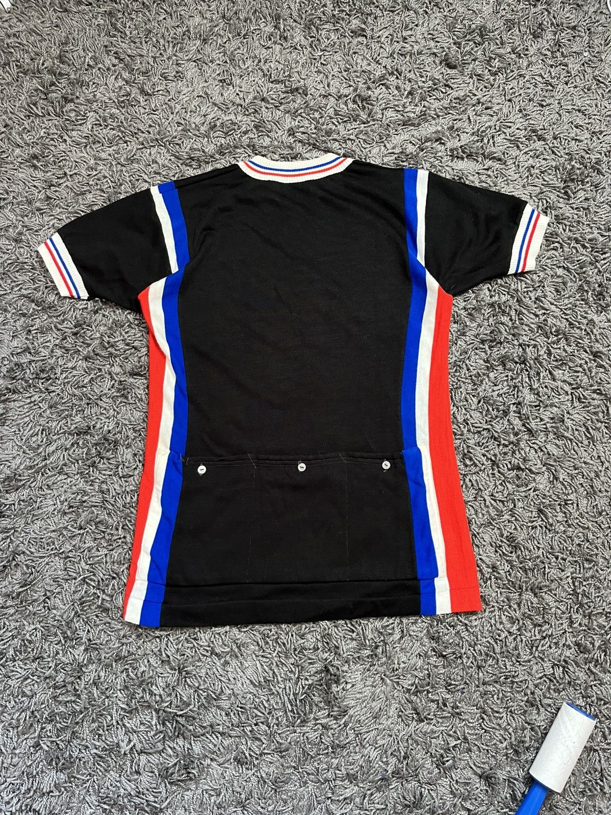 Vintage Vintage 70s Road Cycling Jersey / Acrylic / Opti Zipper Size US M / EU 48-50 / 2 - 8 Thumbnail